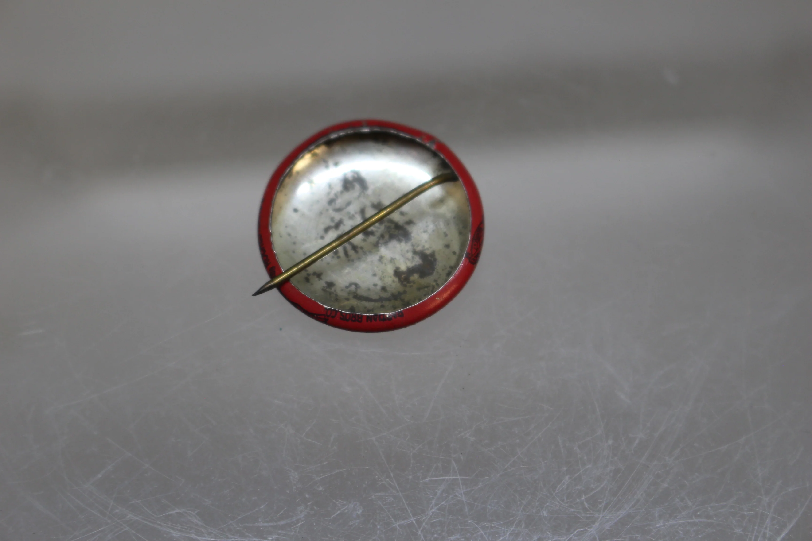 1936 Elect Roosevelt Davey Campaign Pin Pinback Button - Used - Image 2