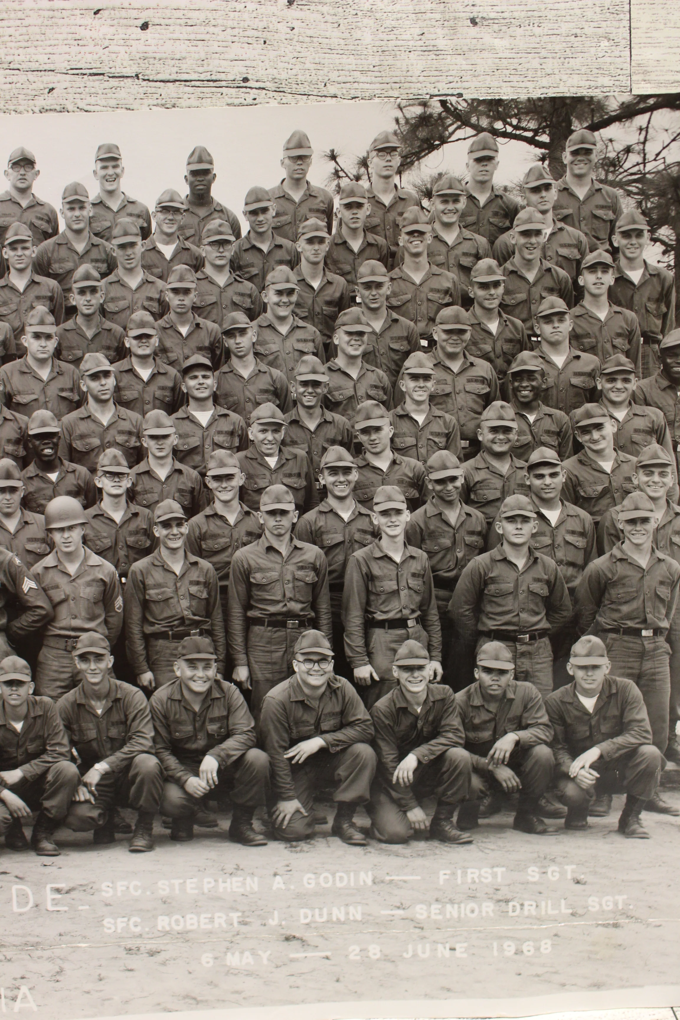 1968 Fort Gordon, Georgia Company B 6th BN 2nd BCT BDE USASTC Photograph Picture - Image 5