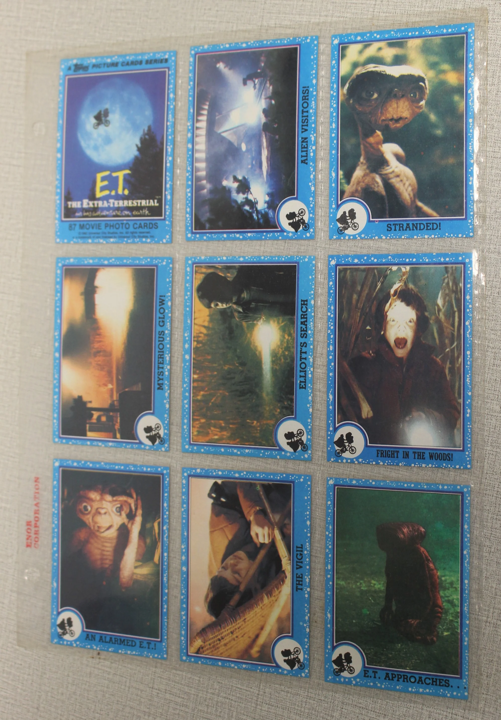 1982 E.T. The Extra-Terrestrial In His Adventure On Earth Trading Cards-You Pick - Image 2