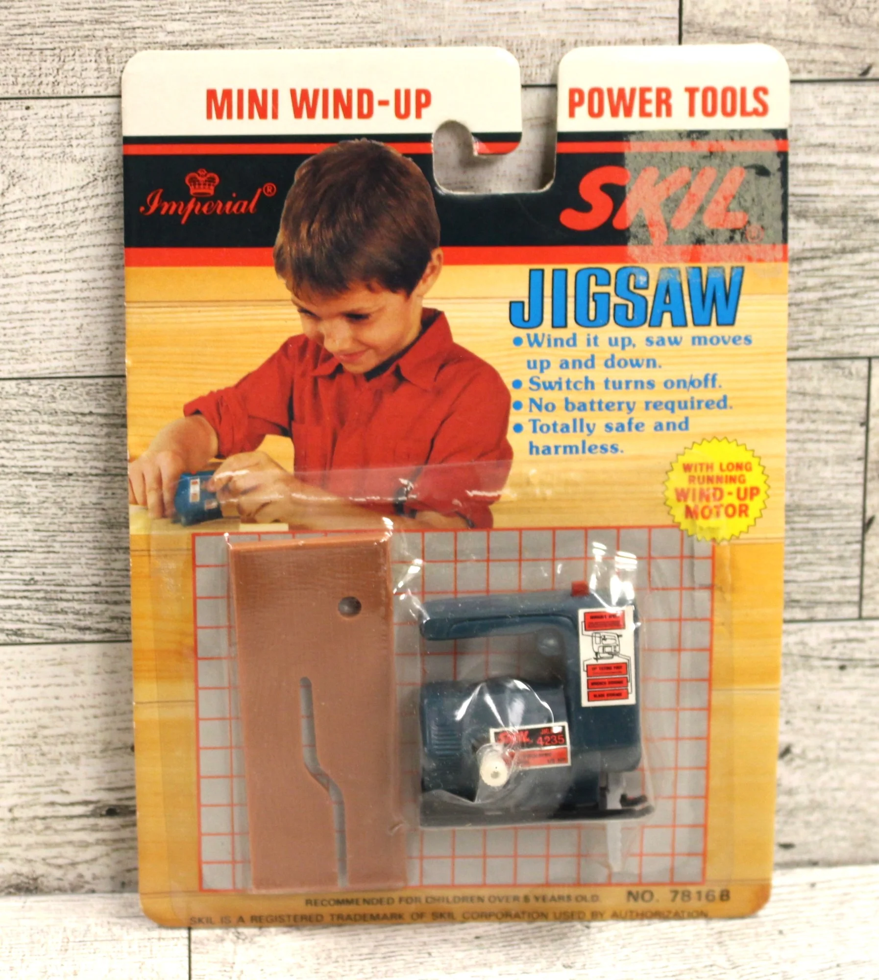 1988 Sharp Mini Wind-Up Power Tools - You Choose -Chain Saw /Power Drill /Jigsaw - Image 3