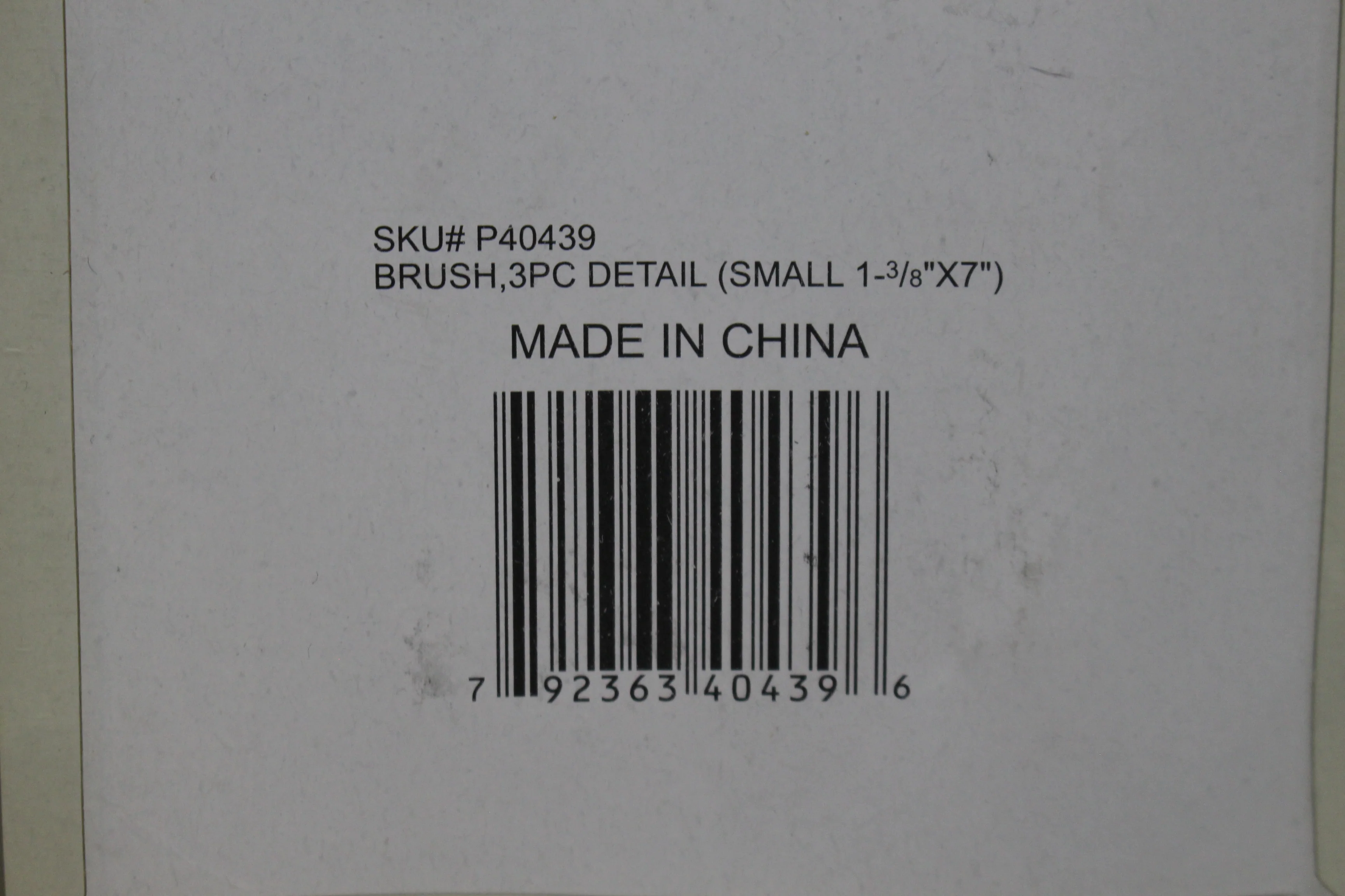 3 Piece Detail Wire Brush Set - P40439 - Small - New - Image 3