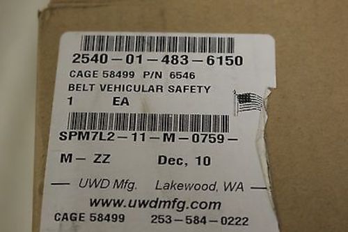 Off Road Truck Retractable Seat Belt - 217228 - 2540-01-483-6150 - New - Image 5