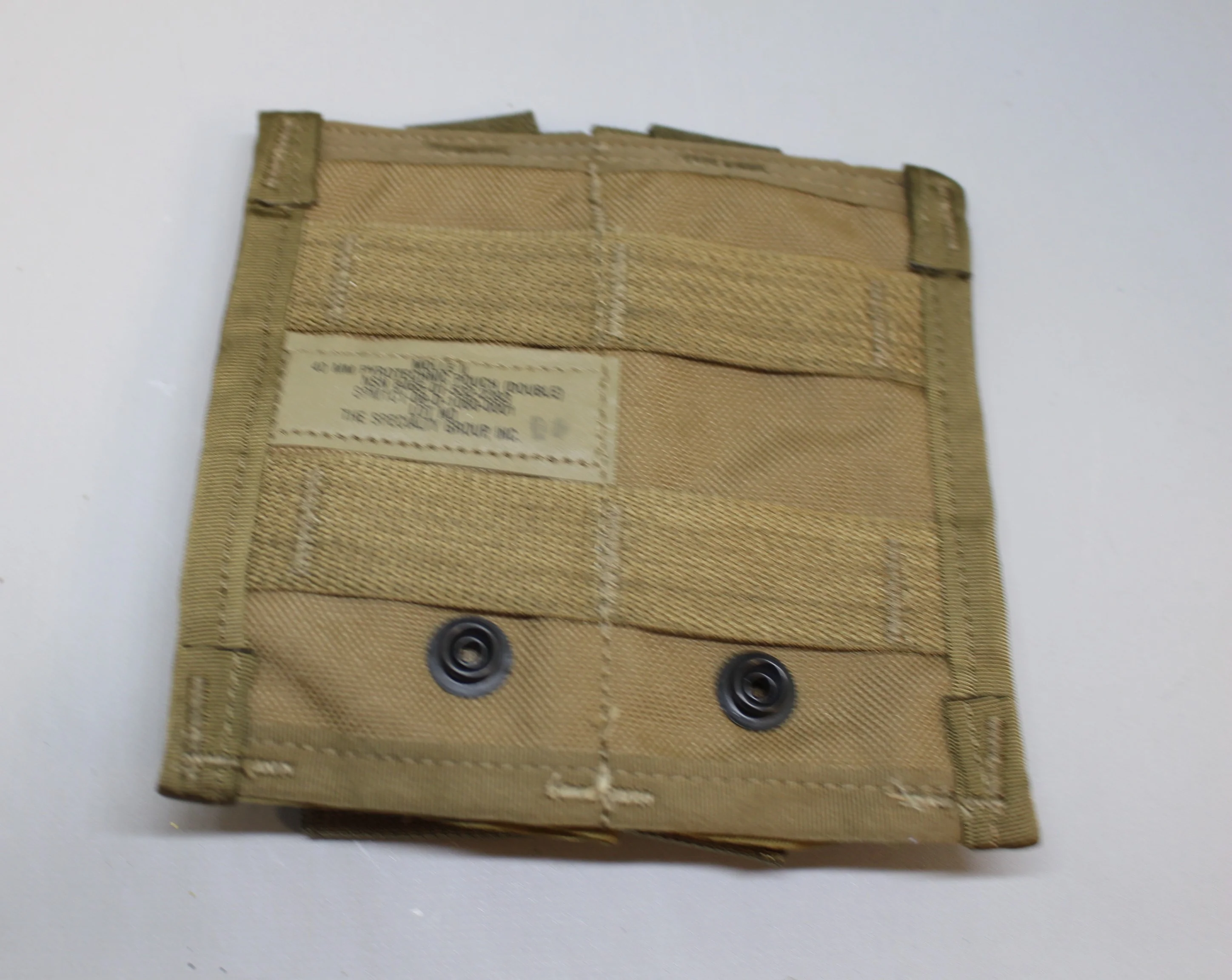 40 mm Double High Pyrotechnic Pouch - 8465-01-532-2393 - Coyote - New - Image 2