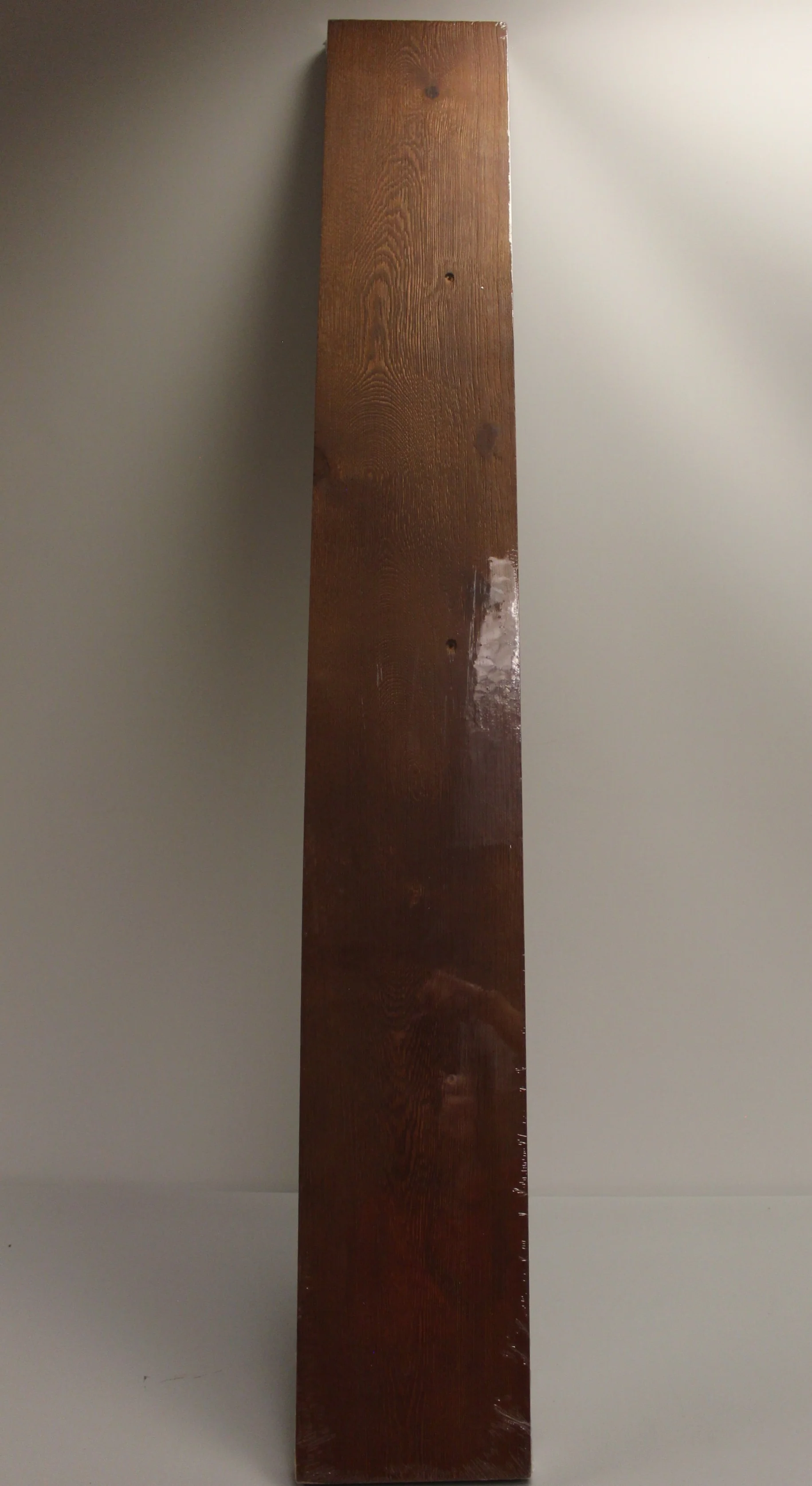 48" Mahogany Floating Shelf - New - Missing Screws