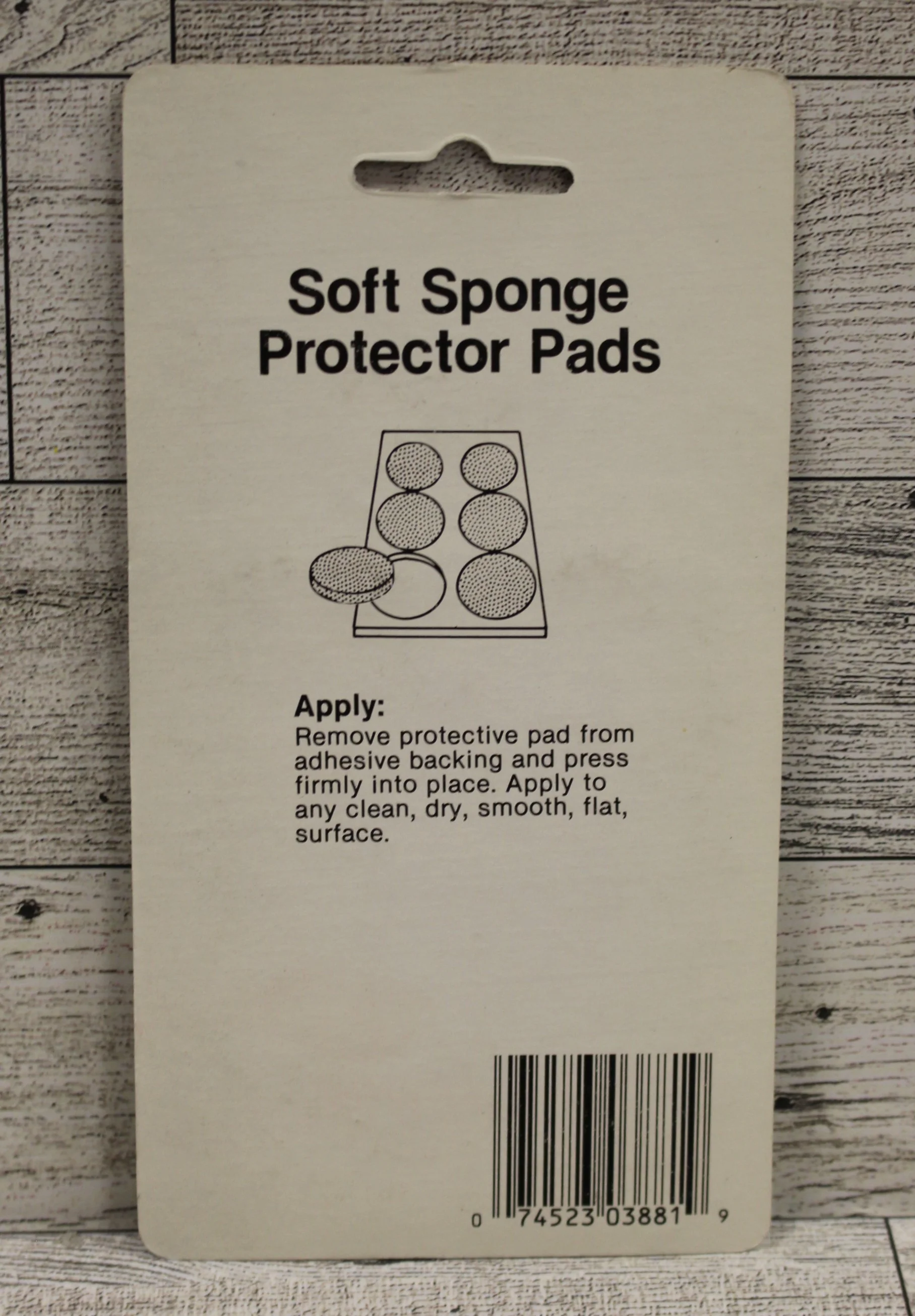 5/16" Self Sticking Soft Sponge Protector Pads - Walnut 3881 - New - Image 2
