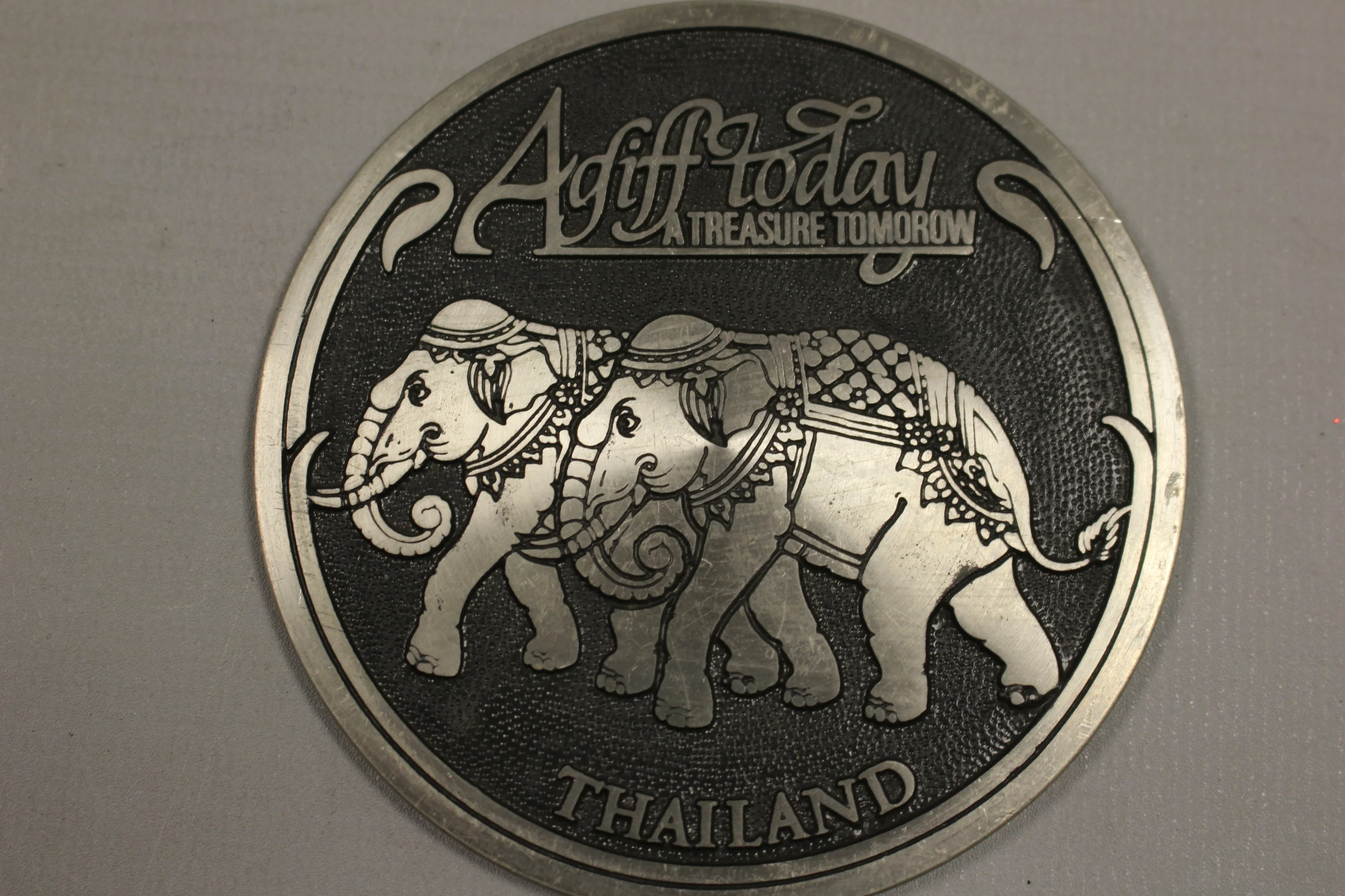 A Gift Today A Treasure Tomorrow Thailand Medallion Collectible -New - Image 2