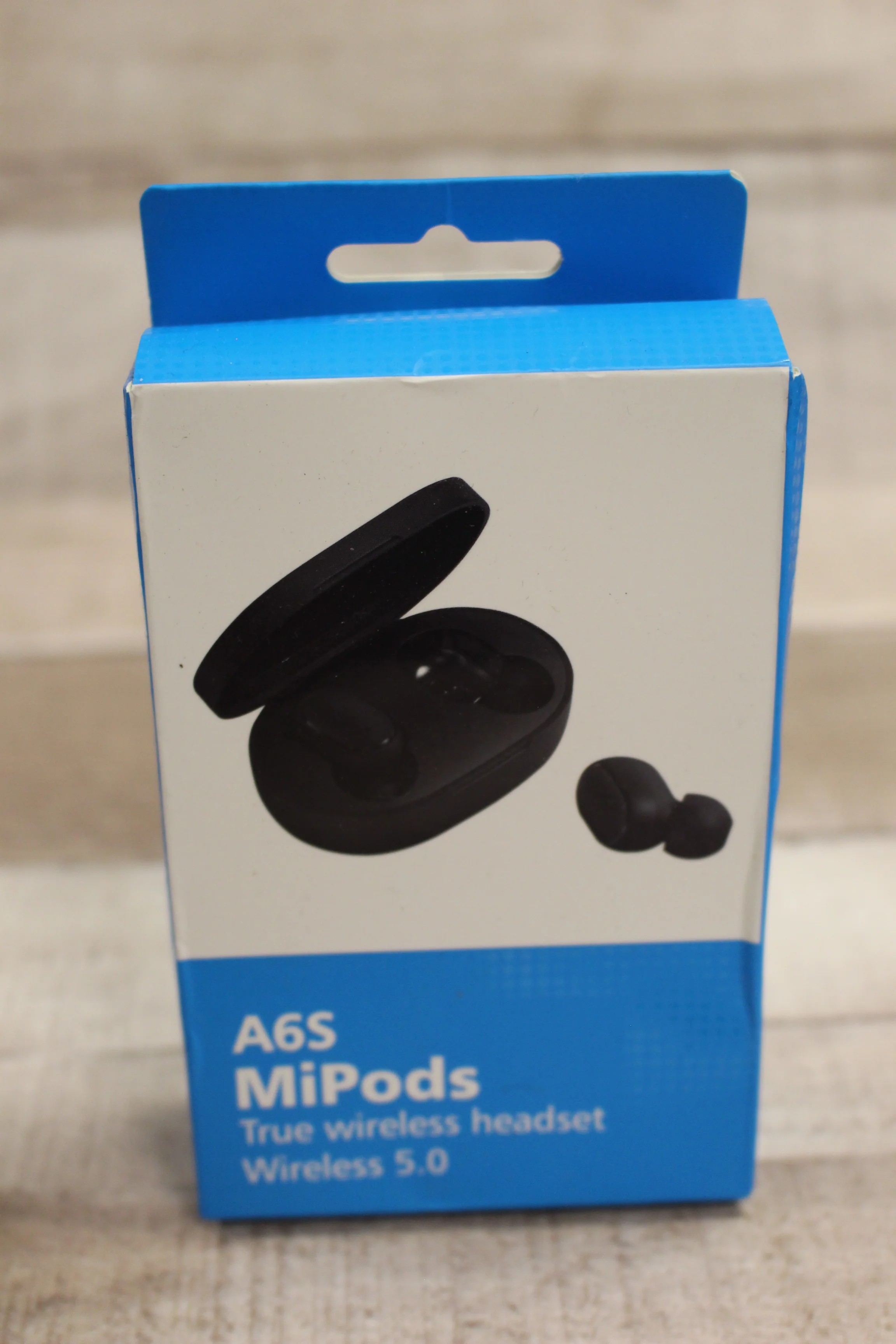 A6S MiPods Bluetooth 5.0 True Wireless Earphones (Black) - New - Image 2