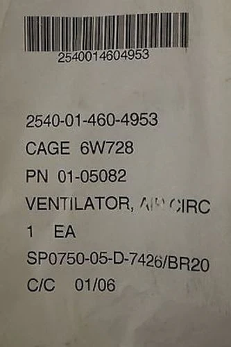 AC Vent for 1 1/4-Ton HMMWV - NSN: 2540-01-460-4953 - P/N: 01-05082 - New - Image 2