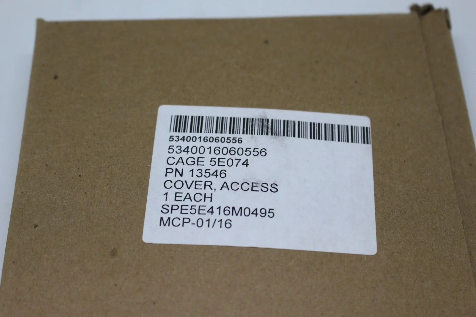 Access Cover, NSN 5340-01-606-0556, P/N 13546, 26KP420, NEW! - Image 3