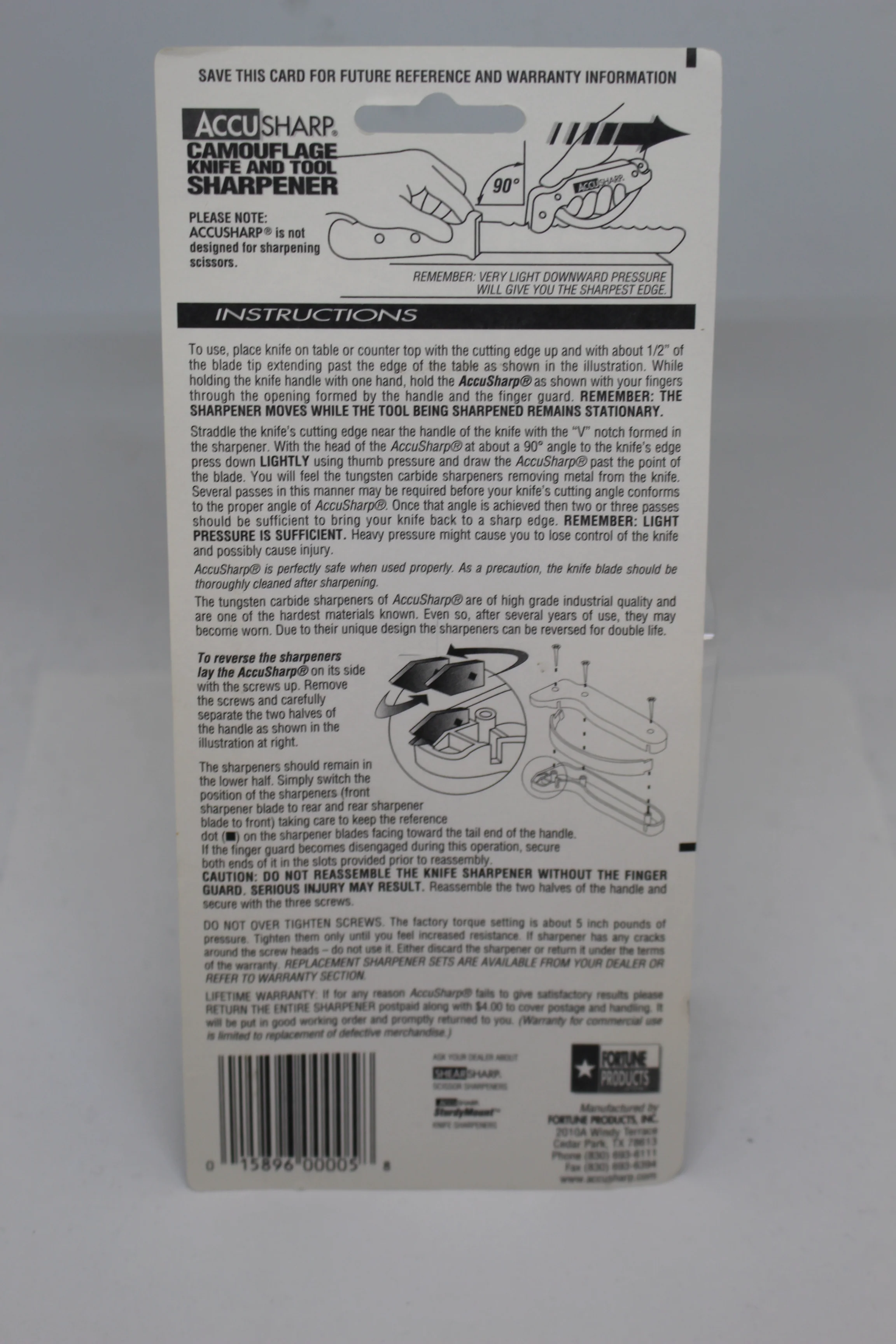 Accu Sharp Camouflage Knife and Tool Sharpener - Image 2