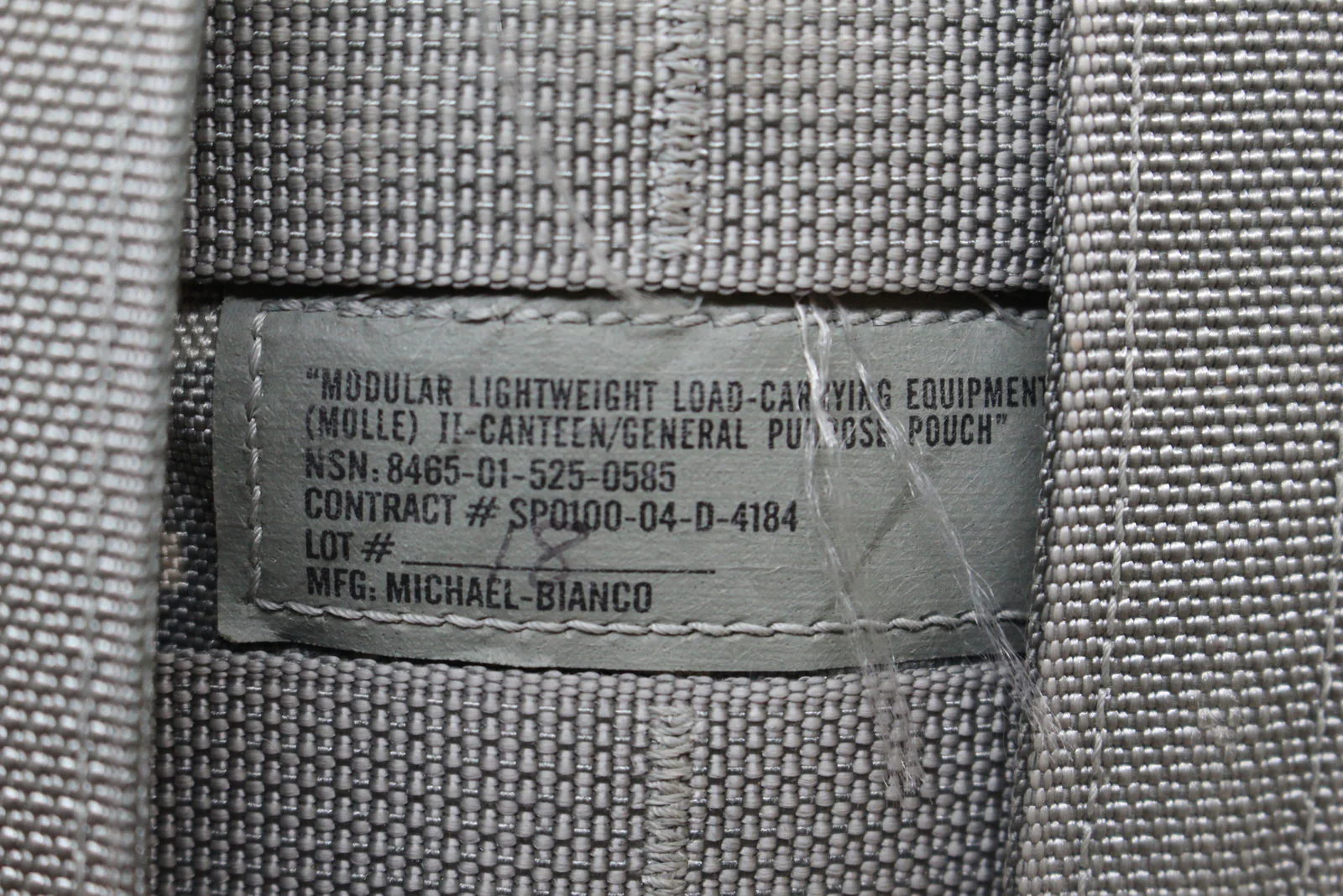 ACU Molle II 1 Qt. Canteen/General Purpose Pouch, 8465-01-525-0585, Various Grades - Image 4