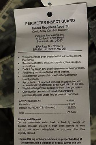 ACU Perm Guard Combat Coat, Size: Medium-Long, NSN: 8415-01-586-0645, New - Image 7