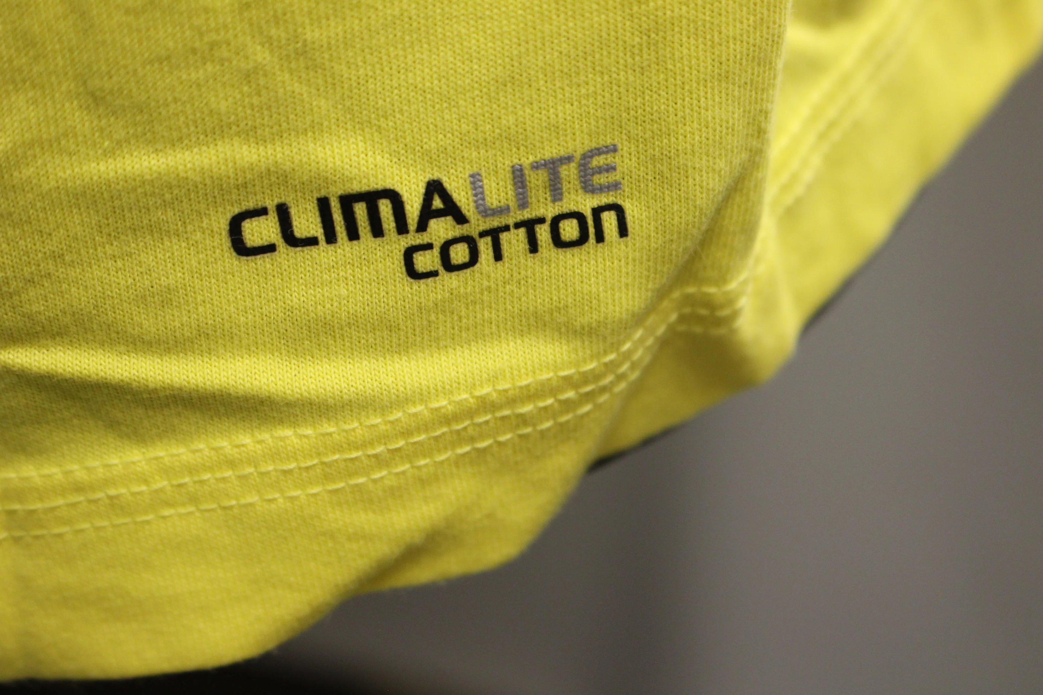 Adidas Climalite Cotton T-Shirt - Medium - Yellow - Used - Image 7