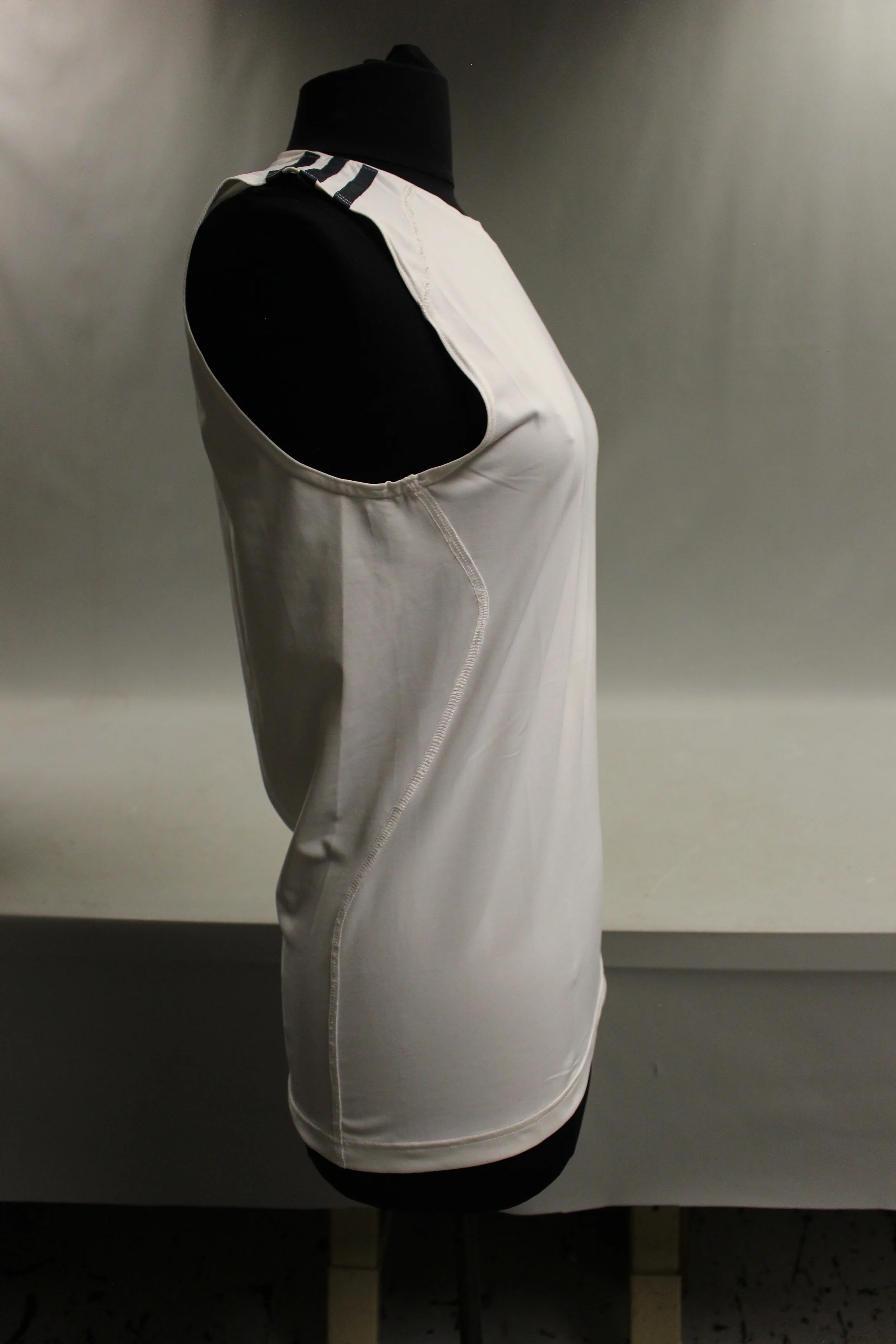 Adidas Climalite Sleeveless T-Shirt - Small - White - Used - Image 5