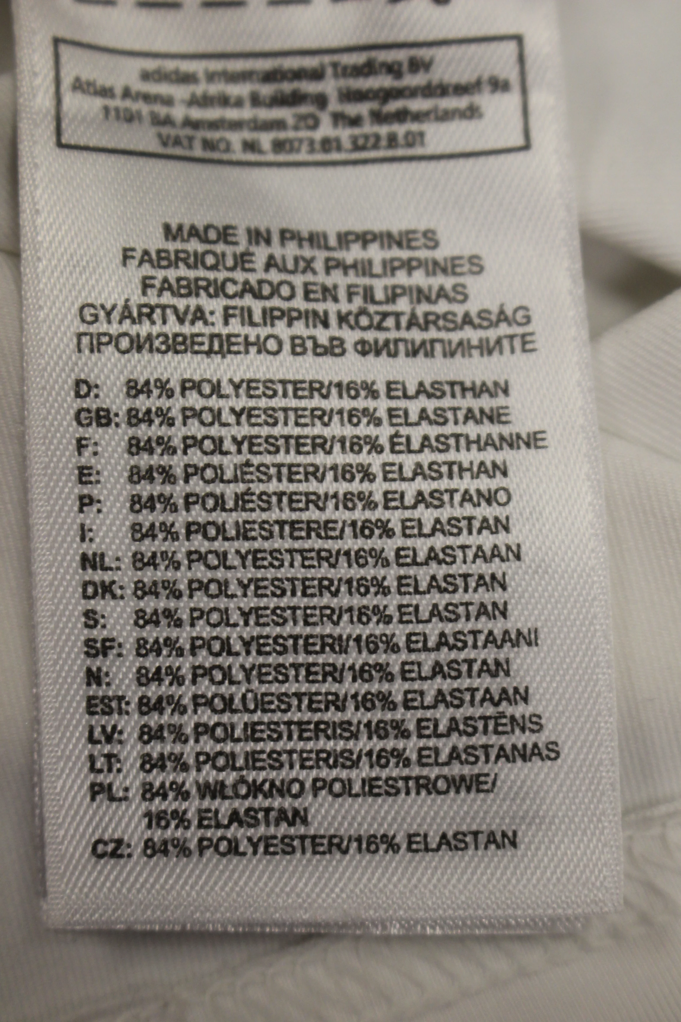 Adidas Climalite Sleeveless T-Shirt - Small - White - Used - Image 6