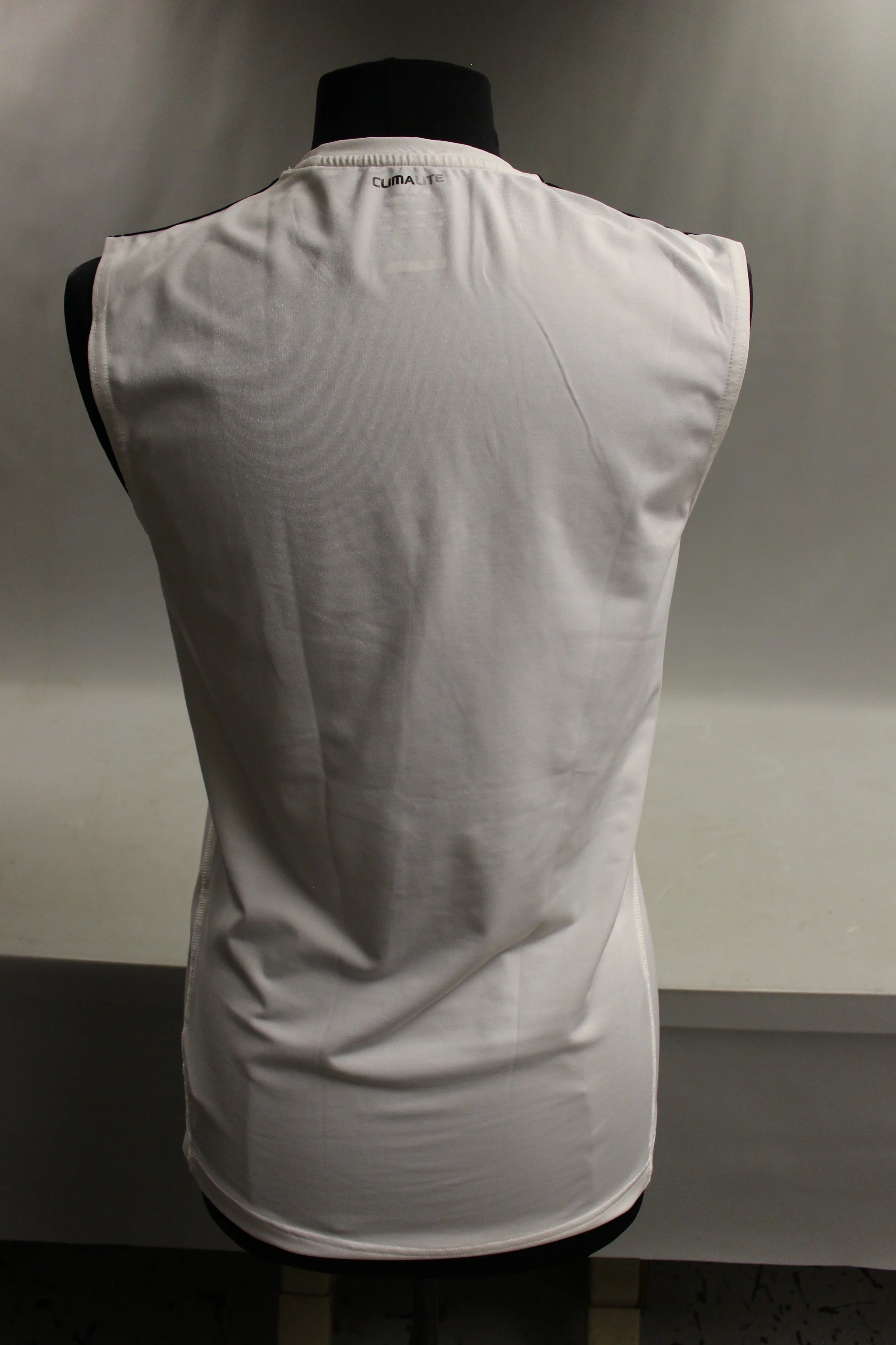 Adidas Climalite Sleeveless T-Shirt - Small - White - Used - Image 8