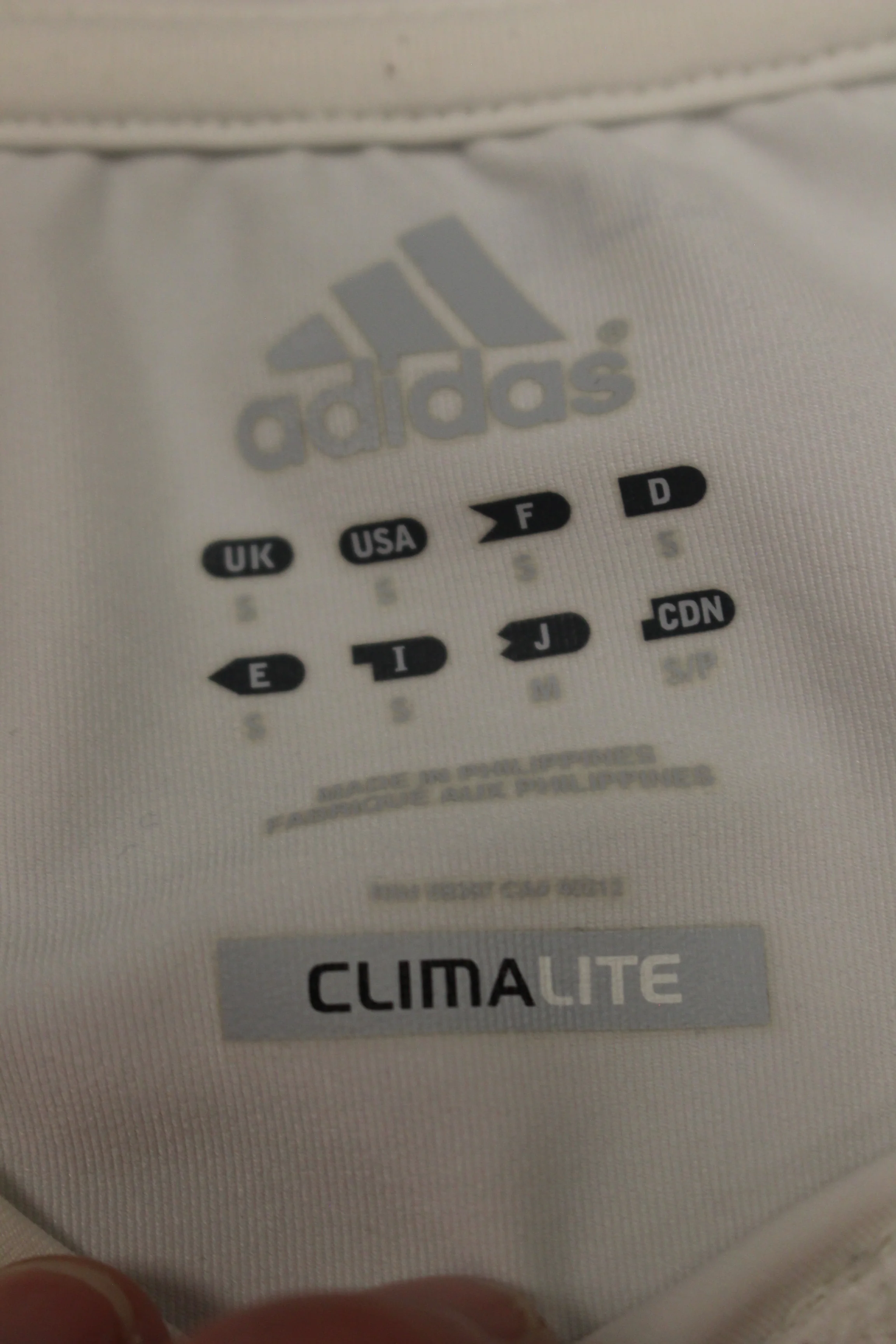 Adidas Climalite Sleeveless T-Shirt - Small - White - Used - Image 9