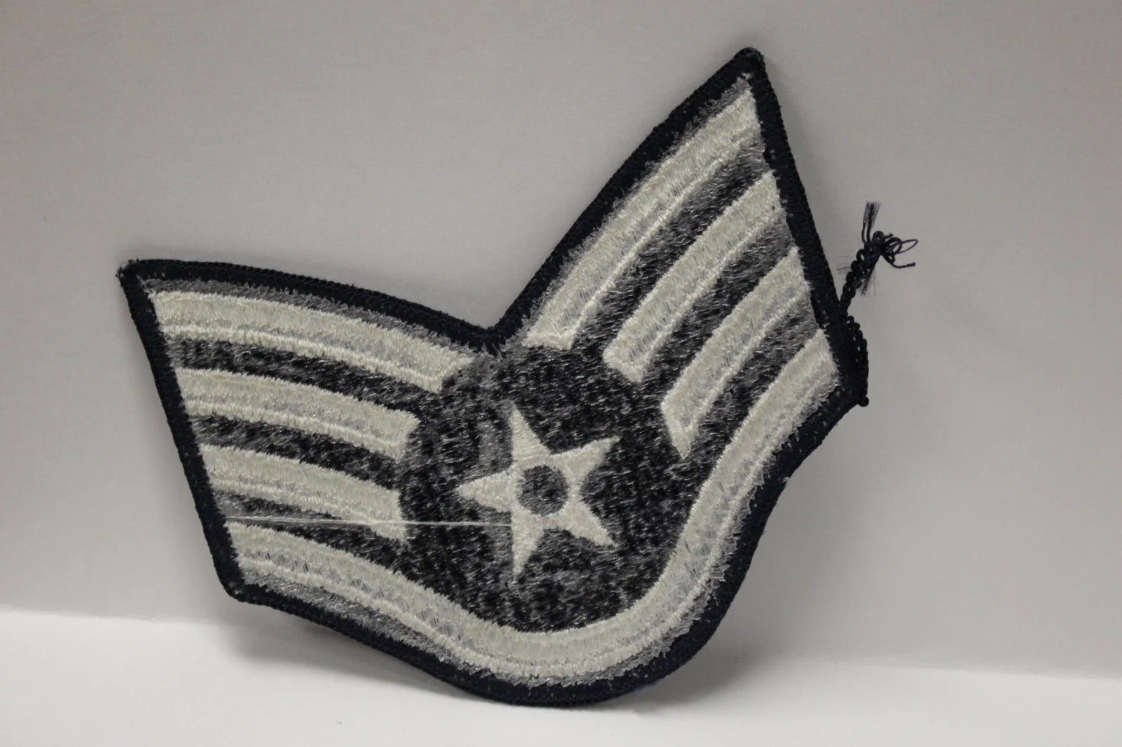 AF Air Force Embroidered Chevron Staff Sergeant E-5, Large, 4", - Image 2
