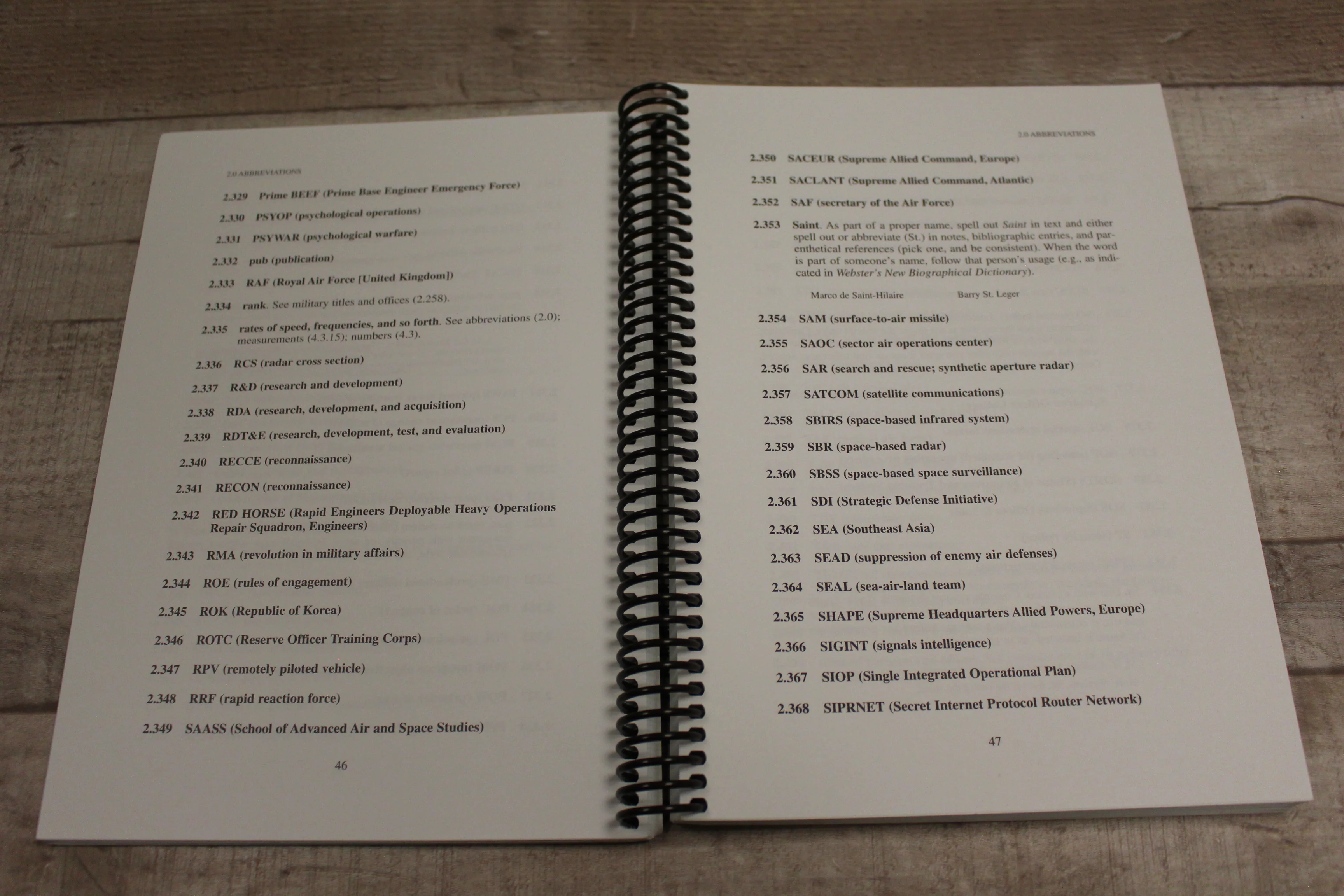 Air University AU-1 "Style and Author Guide" - April 2005 - Used - Image 5