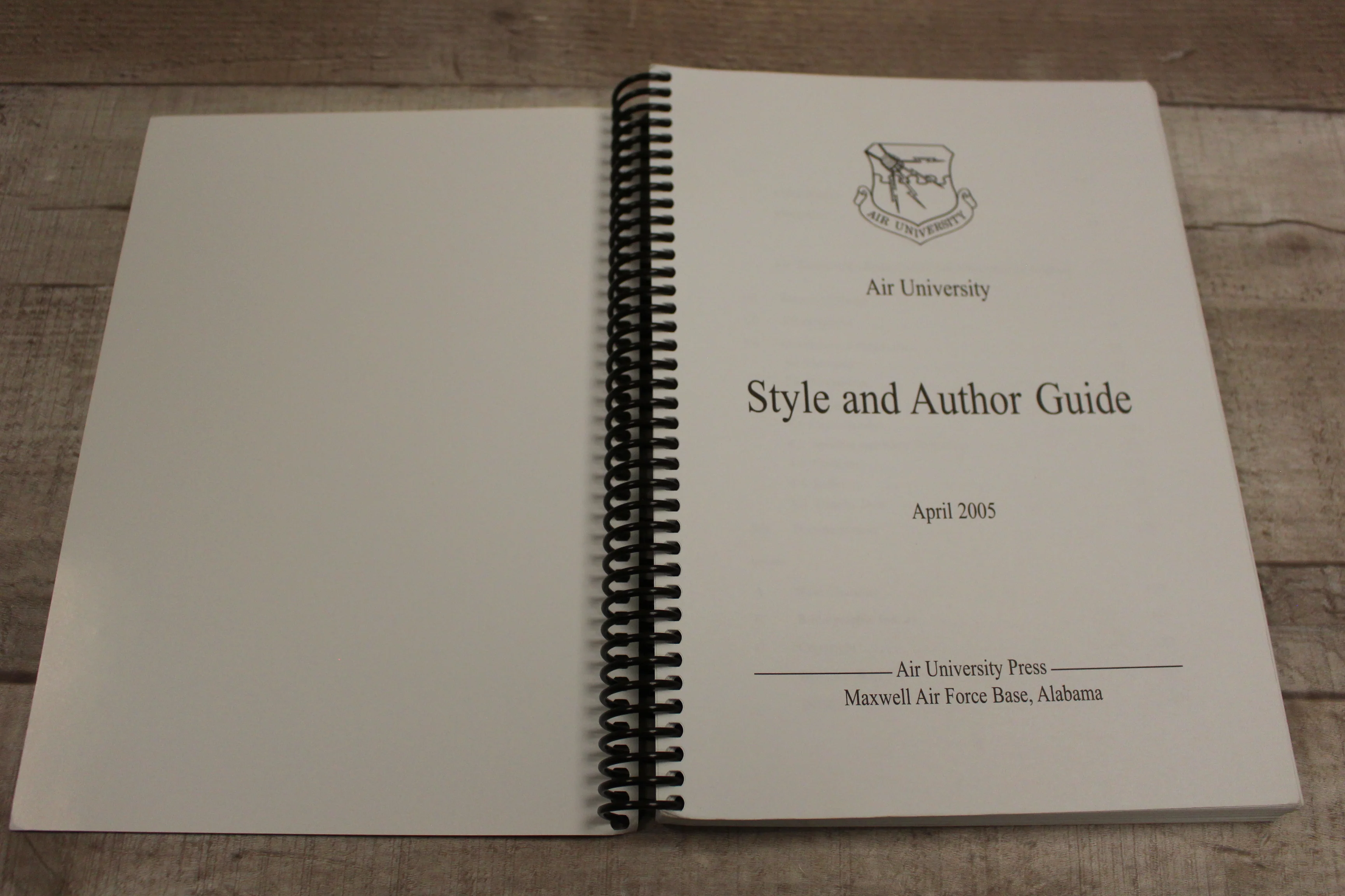 Air University AU-1 "Style and Author Guide" - April 2005 - Used - Image 7