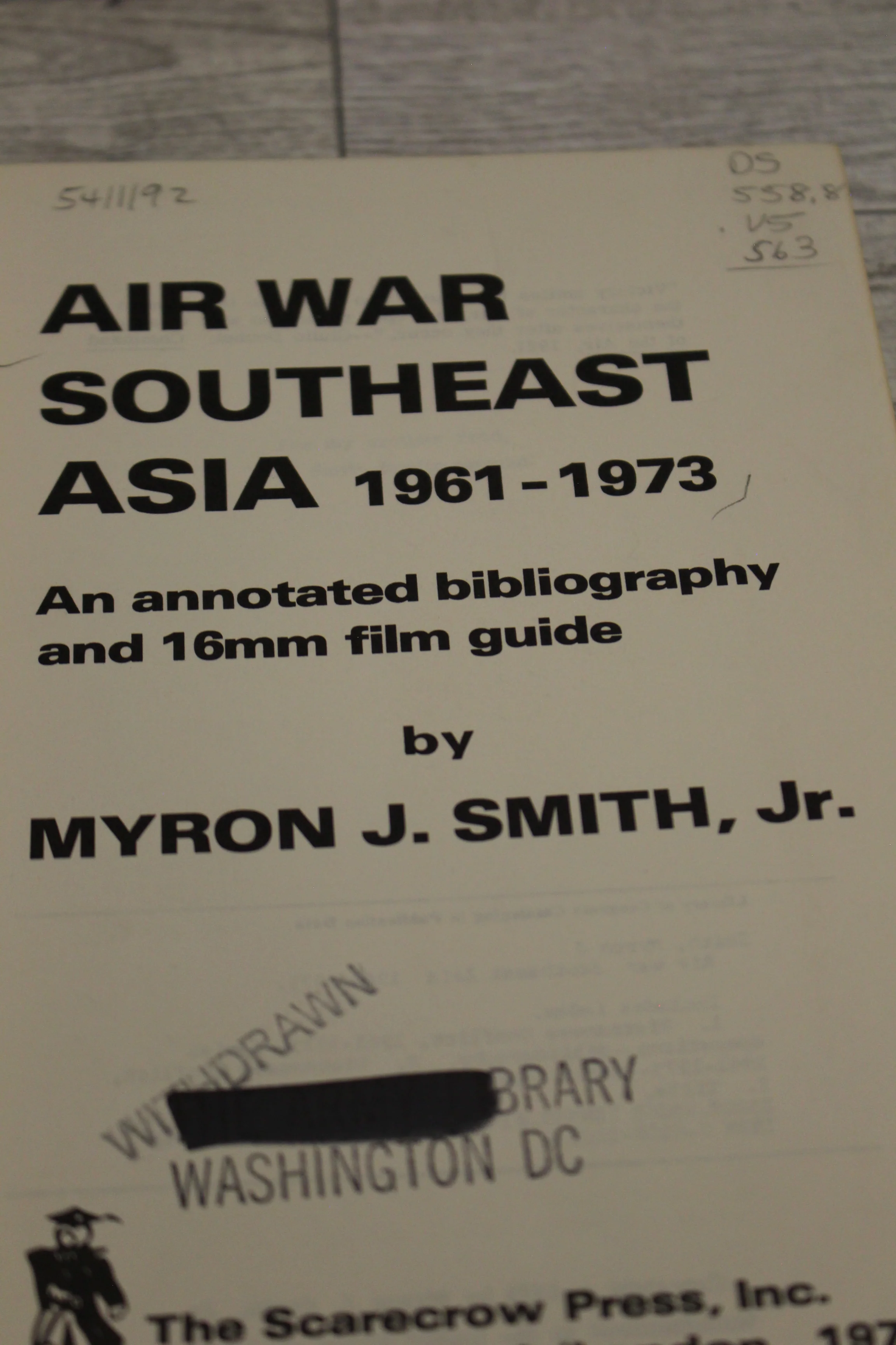Air War Southeast Asia 1961 - 1973 - By Myron Smith - Used - Image 4