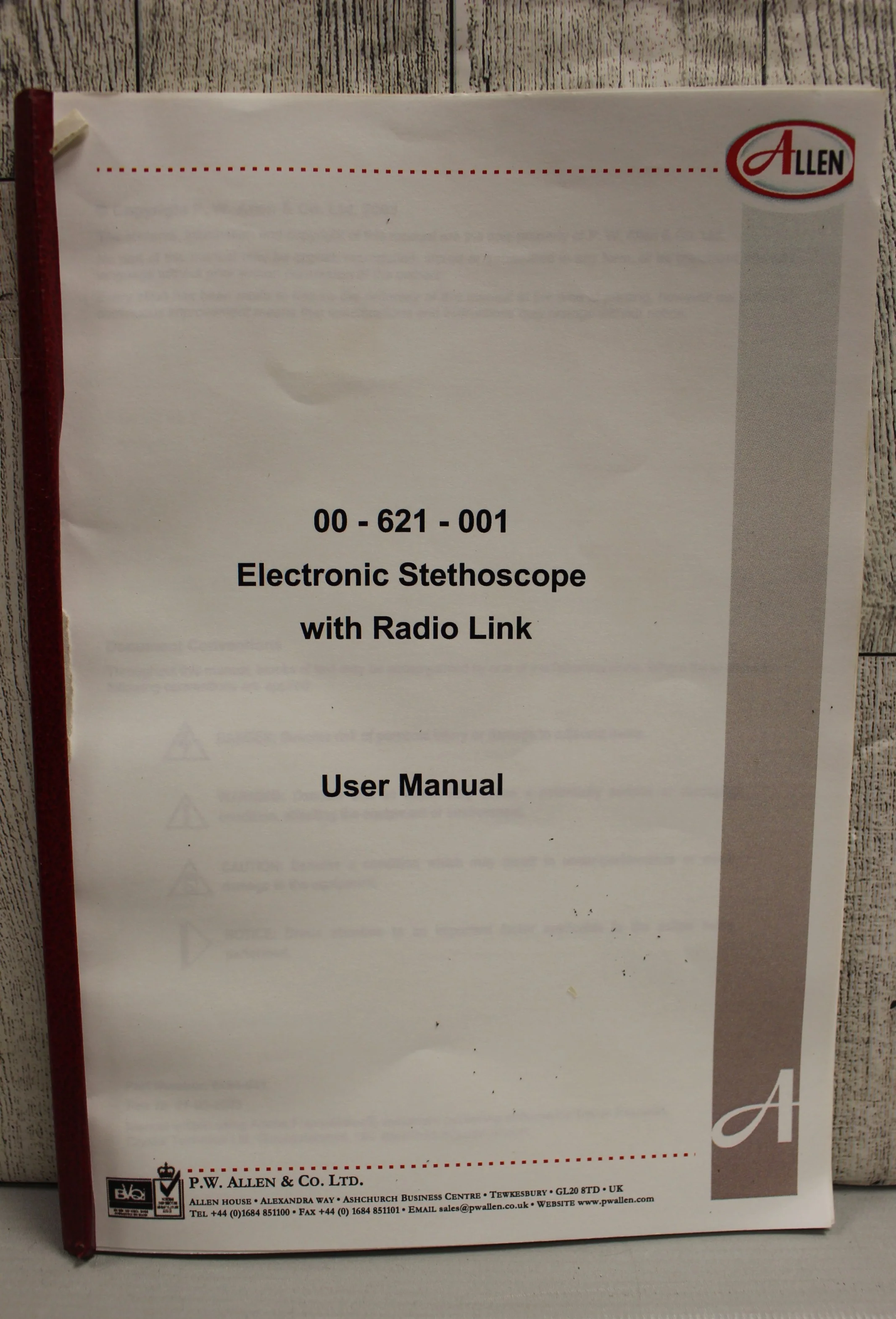 Allen Electronic Stethoscope with Radio Link - 00-621-001 - Listening Device - Image 9