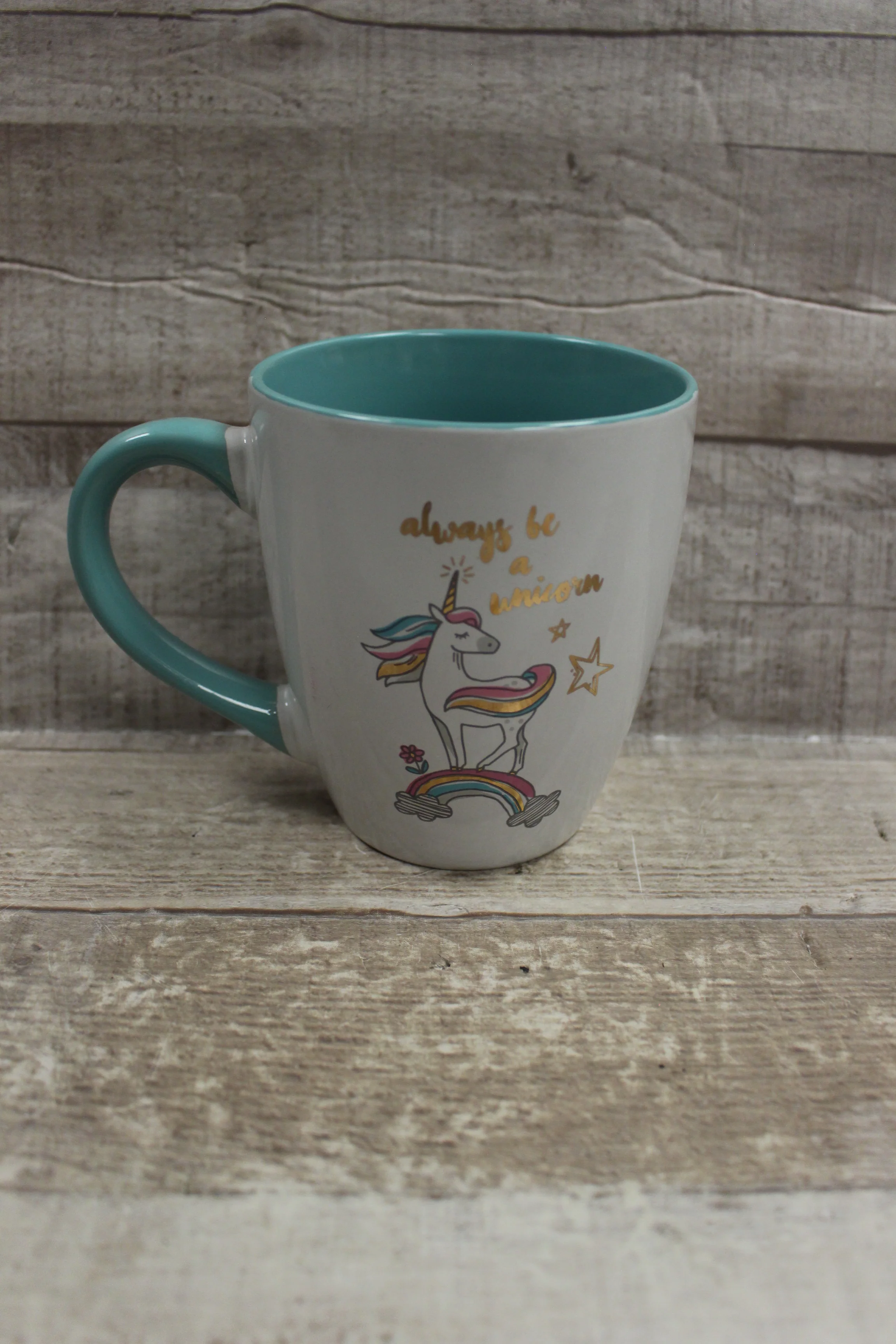 Always Be A Unicorn Coffee Mug Cup -Used
