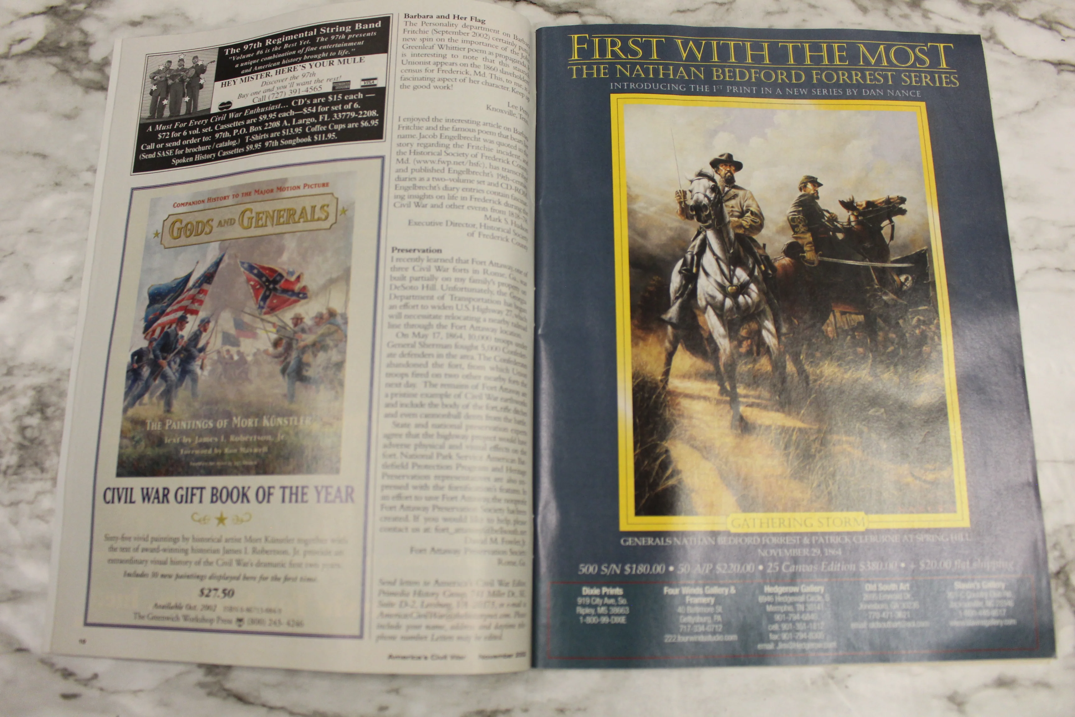 American Civil War Magazine - November 2002 - Used - Image 4