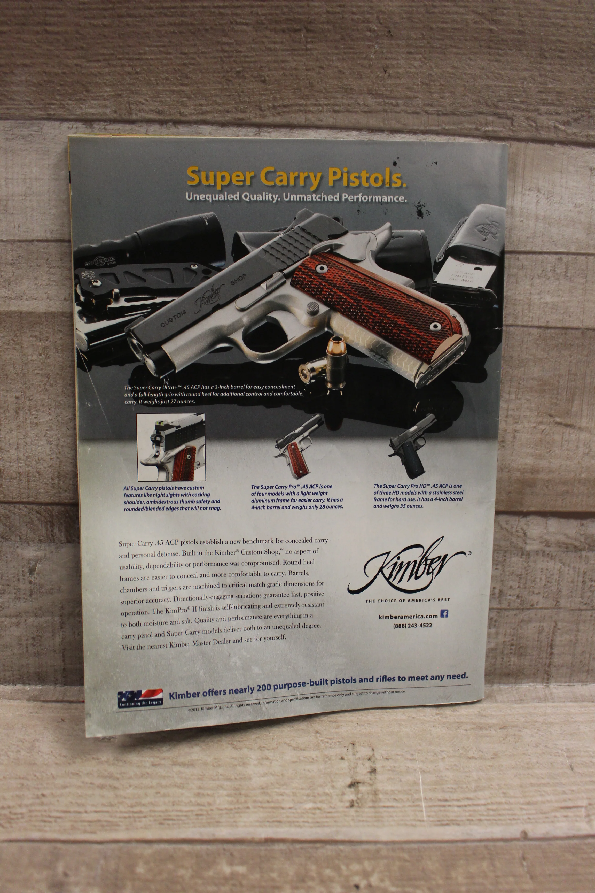 American Rifleman Magazine -October 2012 -Used - Image 3