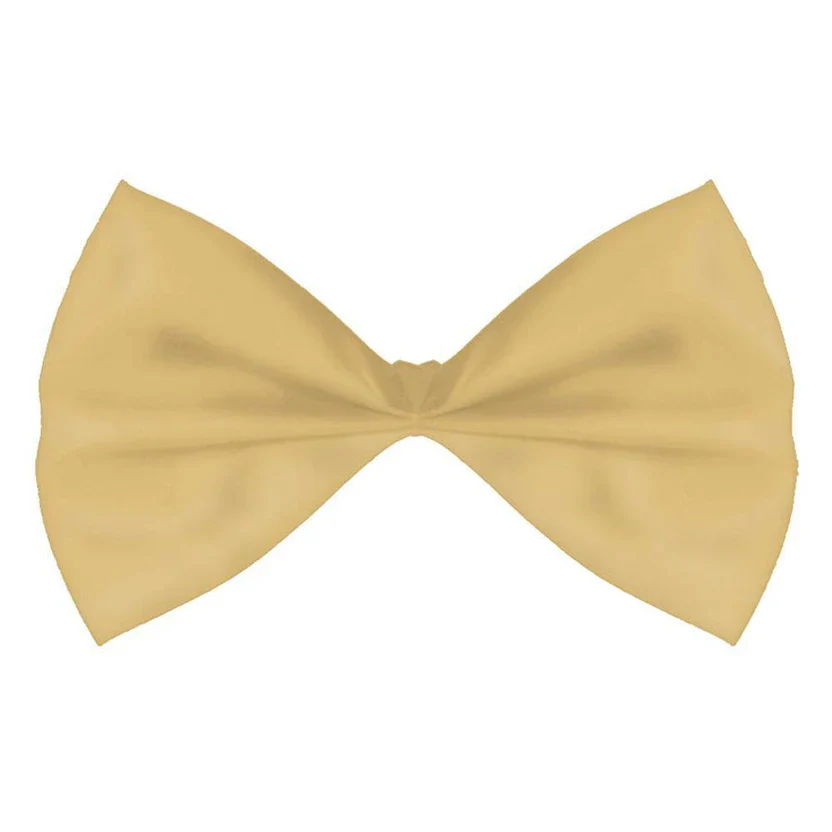 Amscan Gold Bow Tie - Adult - Fancy Dress Up Halloween Costume Accessory - New