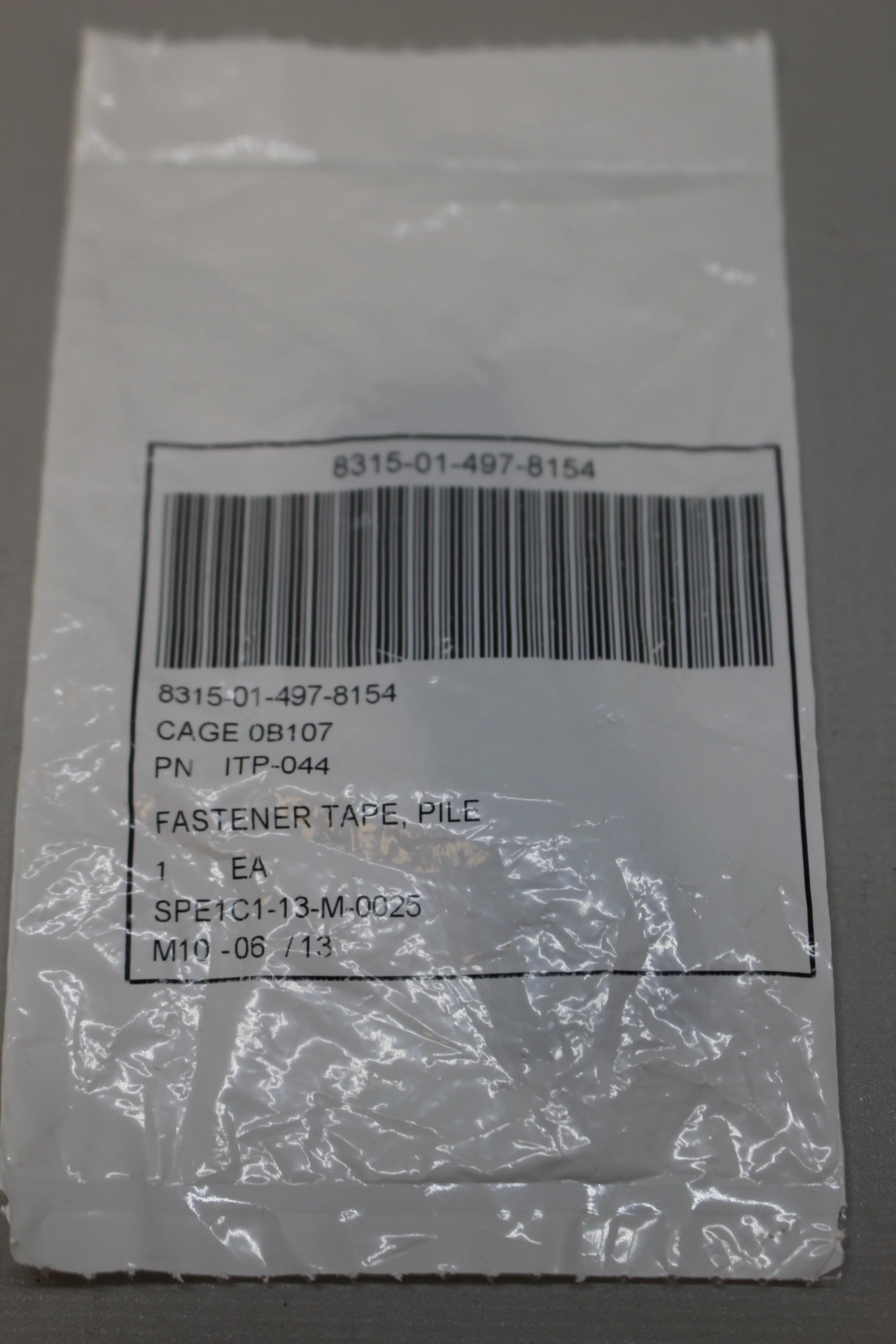 AN/PEQ-3 Pile Fastener Tape - 8315-01-497-8154 - ITP-044 - New - Image 2