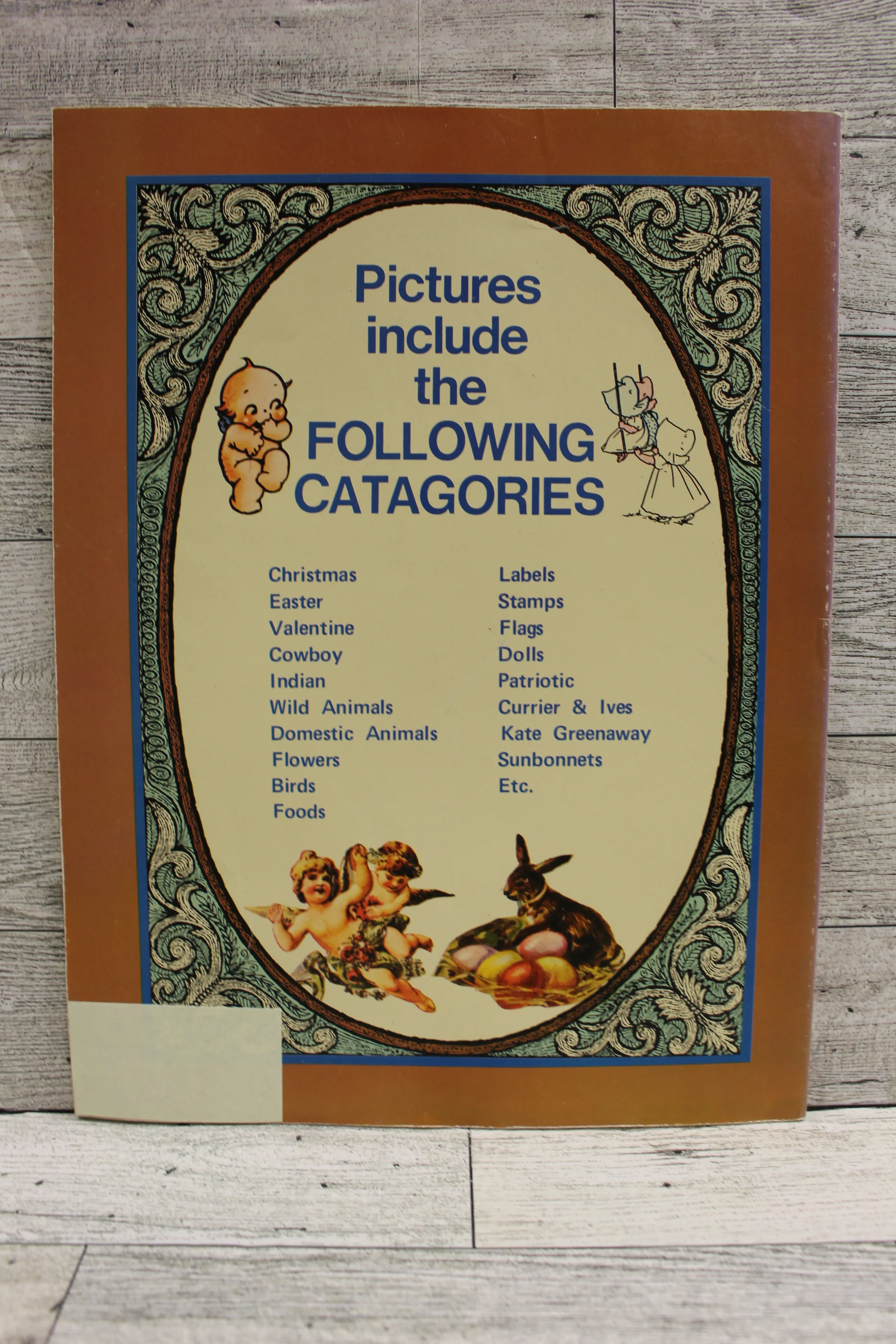 Antique Replica Picture Scrapbook for Decoupage, Collage, Etc. - 30 Page - Color - Used - Image 6