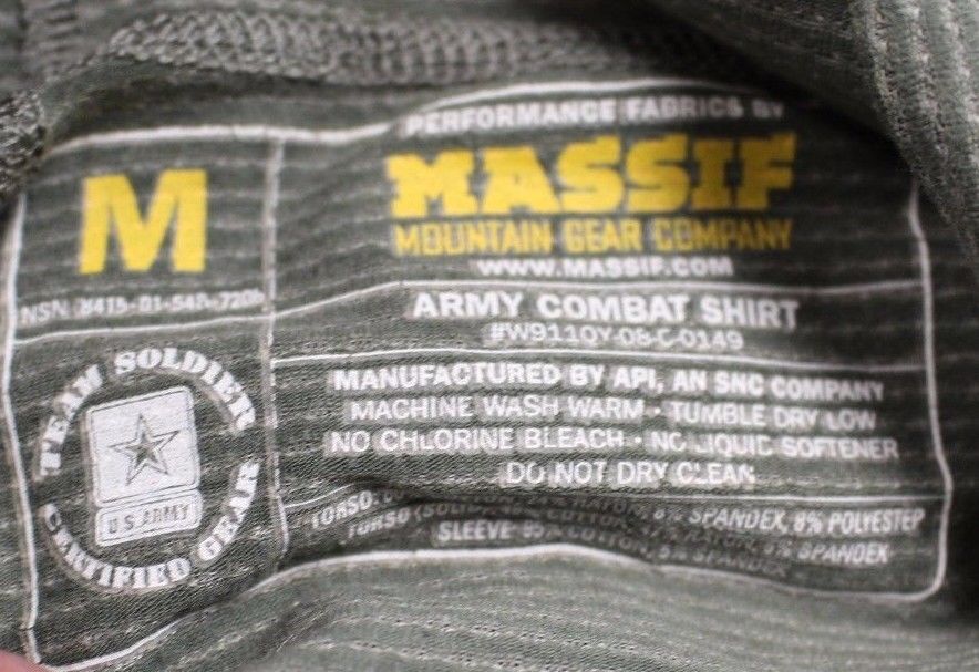 Army Massif ACU Advanced Combat Shirt - Medium - 8415-01-548-7206 - New - Image 5
