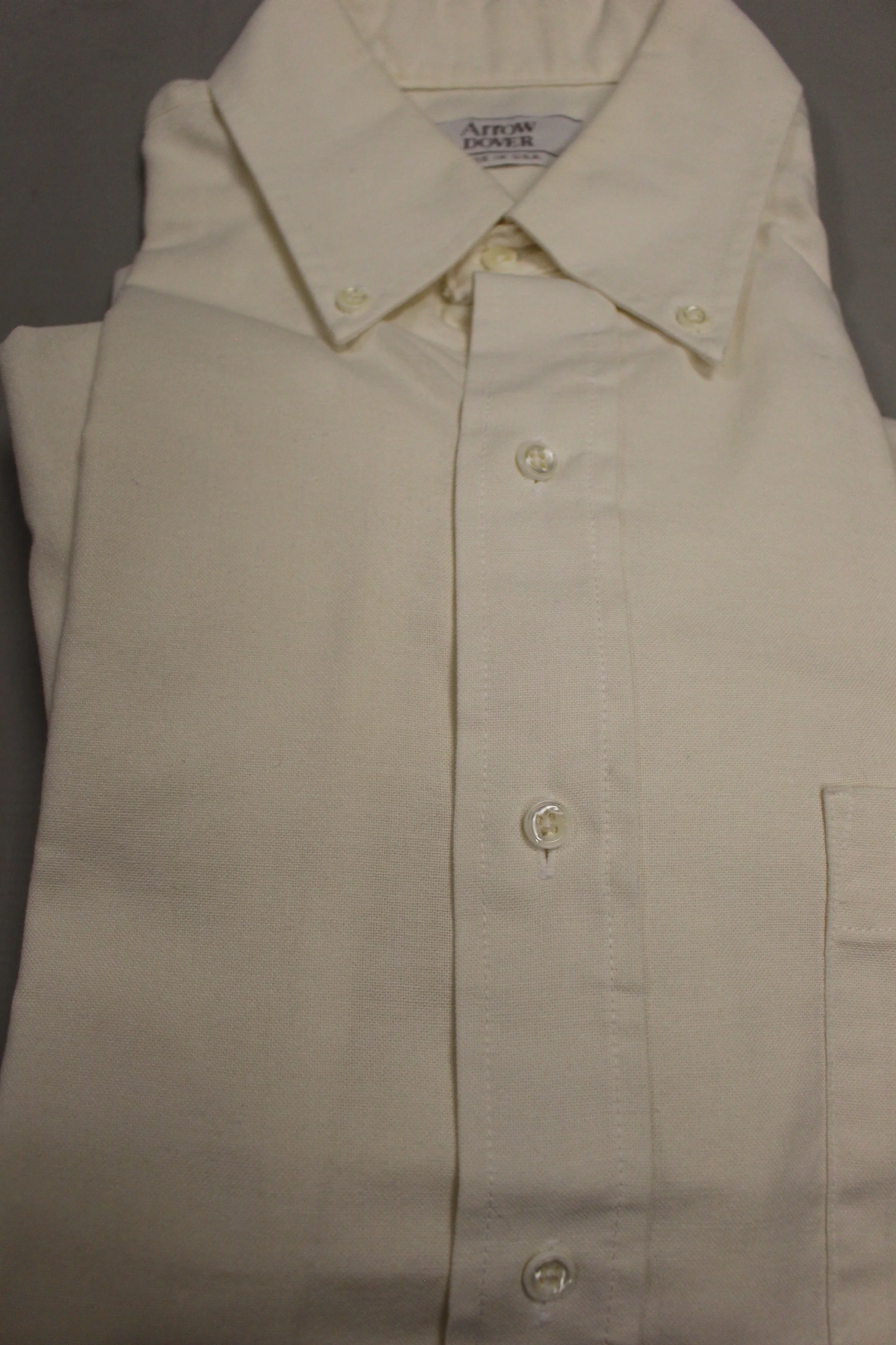 Arrow Dover Long Sleeve Button Up Dress Shirt - Size: 16 x 34/35 - Used - Image 2