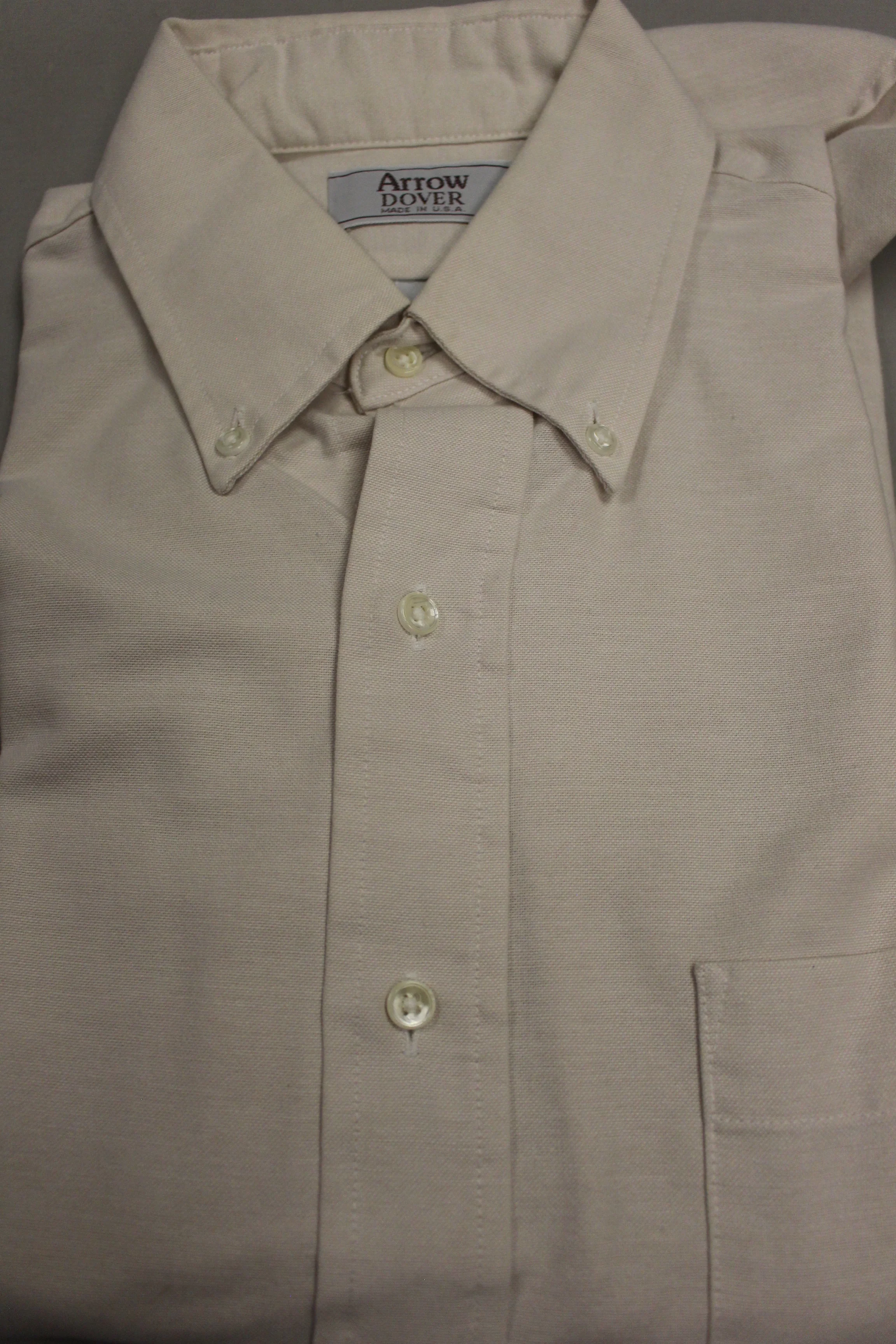 Arrow Dover Long Sleeve Button Up Dress Shirt - Size: 16 x 34/35 - Used - Image 5