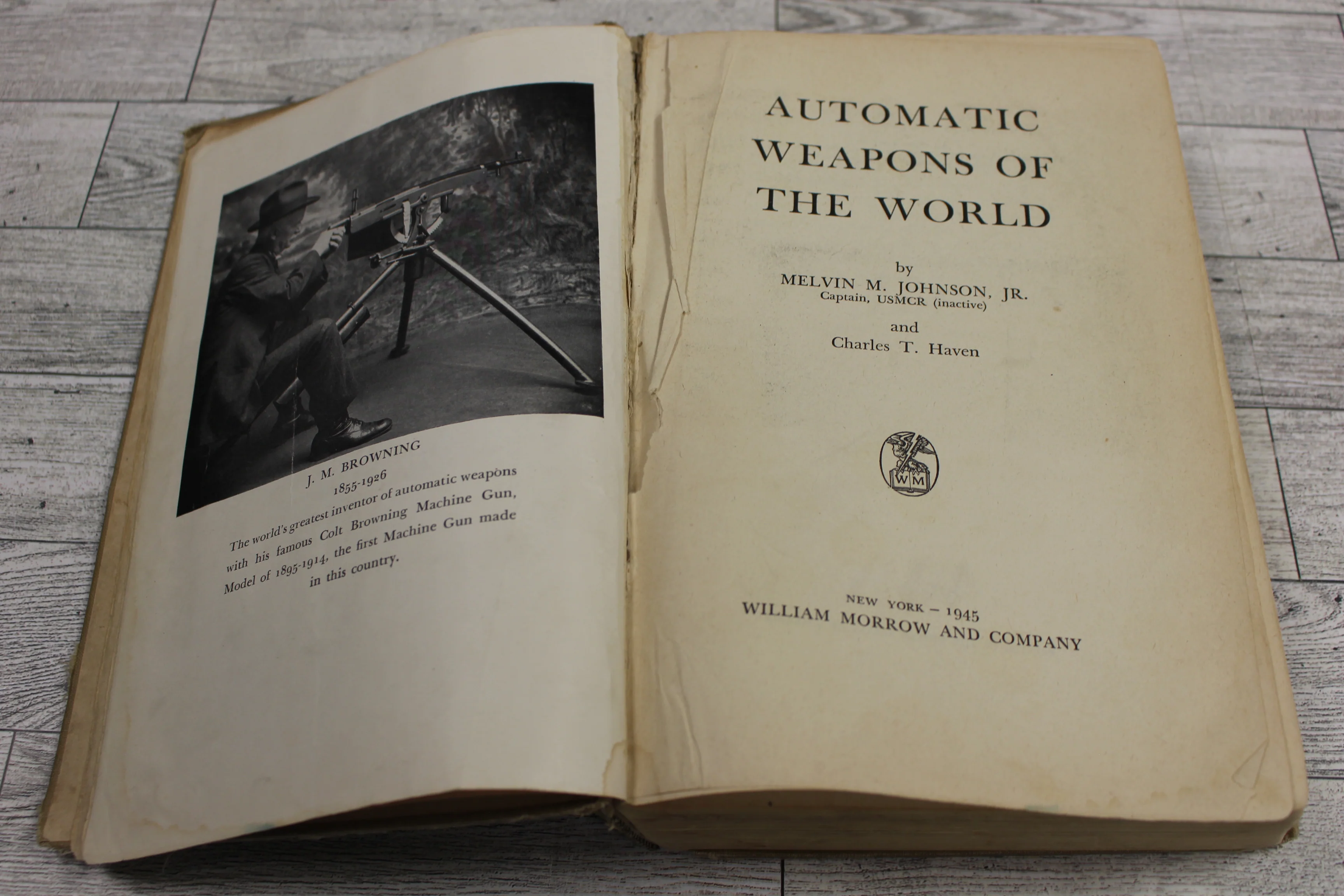 Automatic Weapons of the World - Melvin Johnson & Charles Haven - Image 5