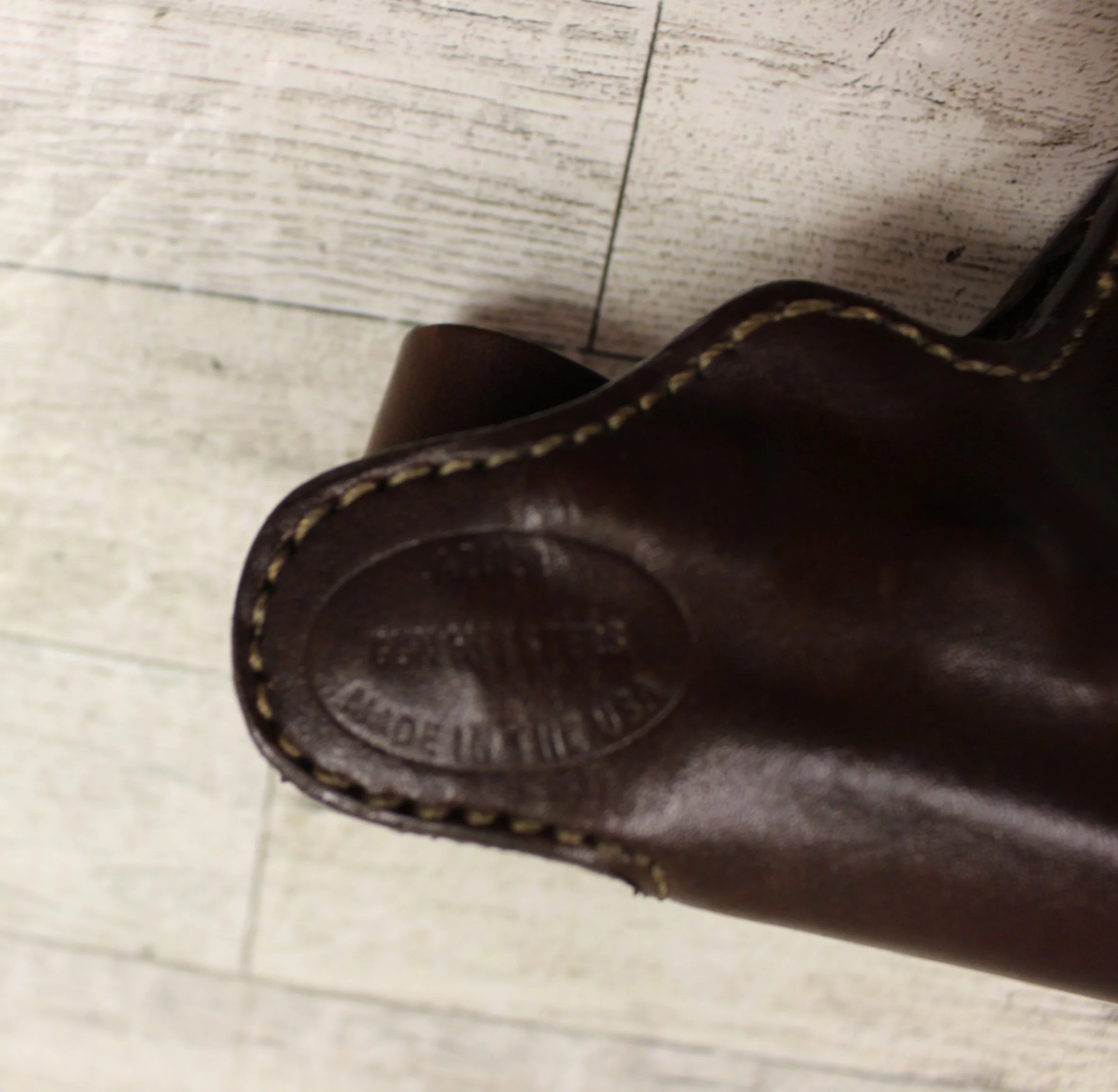 Azula Dark Brown Leather SPO1 Holster - Used - Image 3