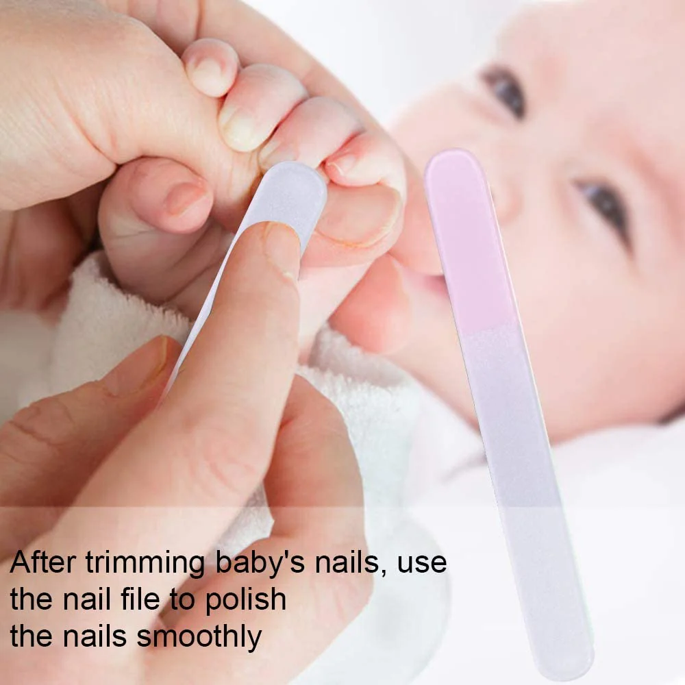 Baby Grooming Kit - Includes Nail Clipper, File, Tweezer with Cute Owl Case - Pink - New - Image 3