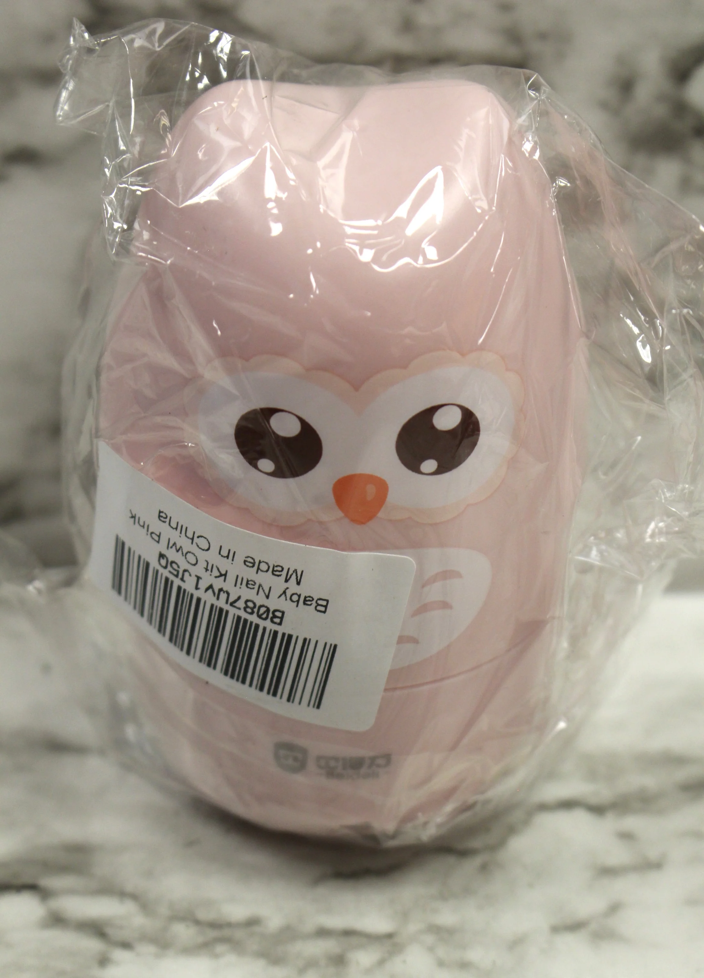 Baby Grooming Kit - Includes Nail Clipper, File, Tweezer with Cute Owl Case - Pink - New - Image 4
