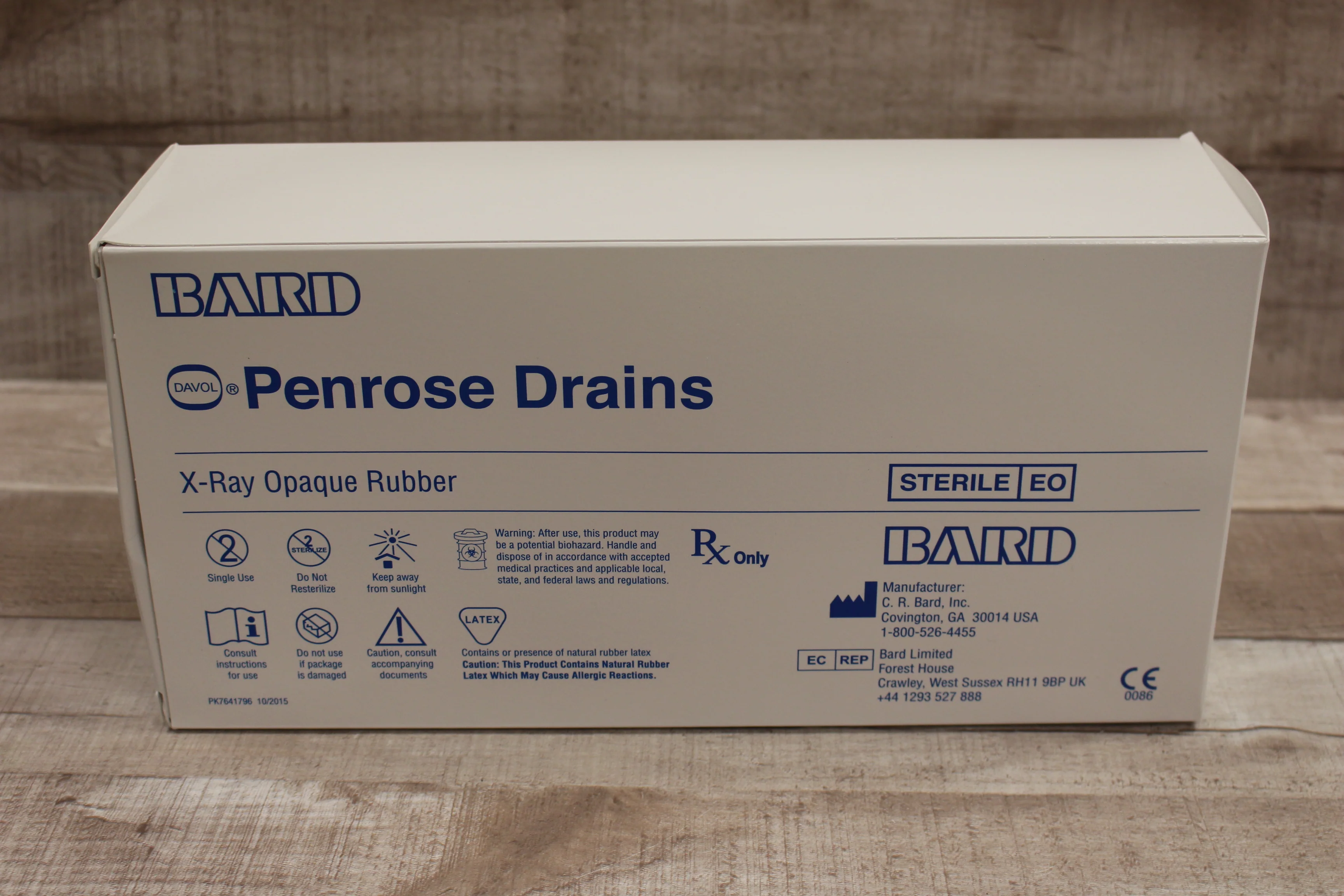 Bard Penrose Drains - Set of 50 - 1"X18" - 0918070 - New Expired - Image 2