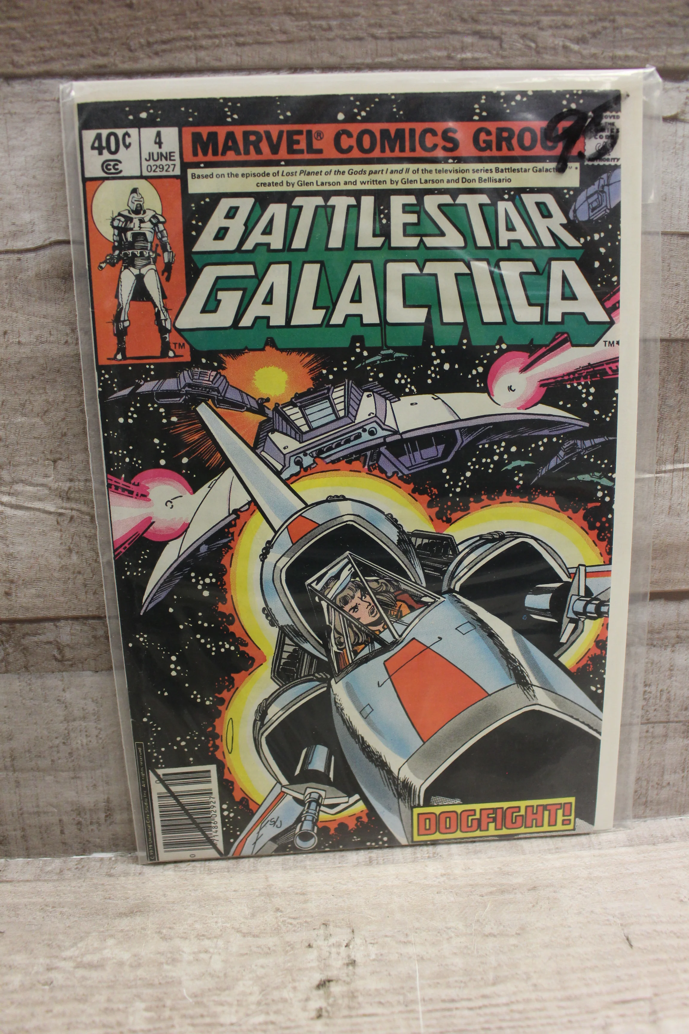 Battlestar Galactica #4 Marvel 1979 Dogfight -Used