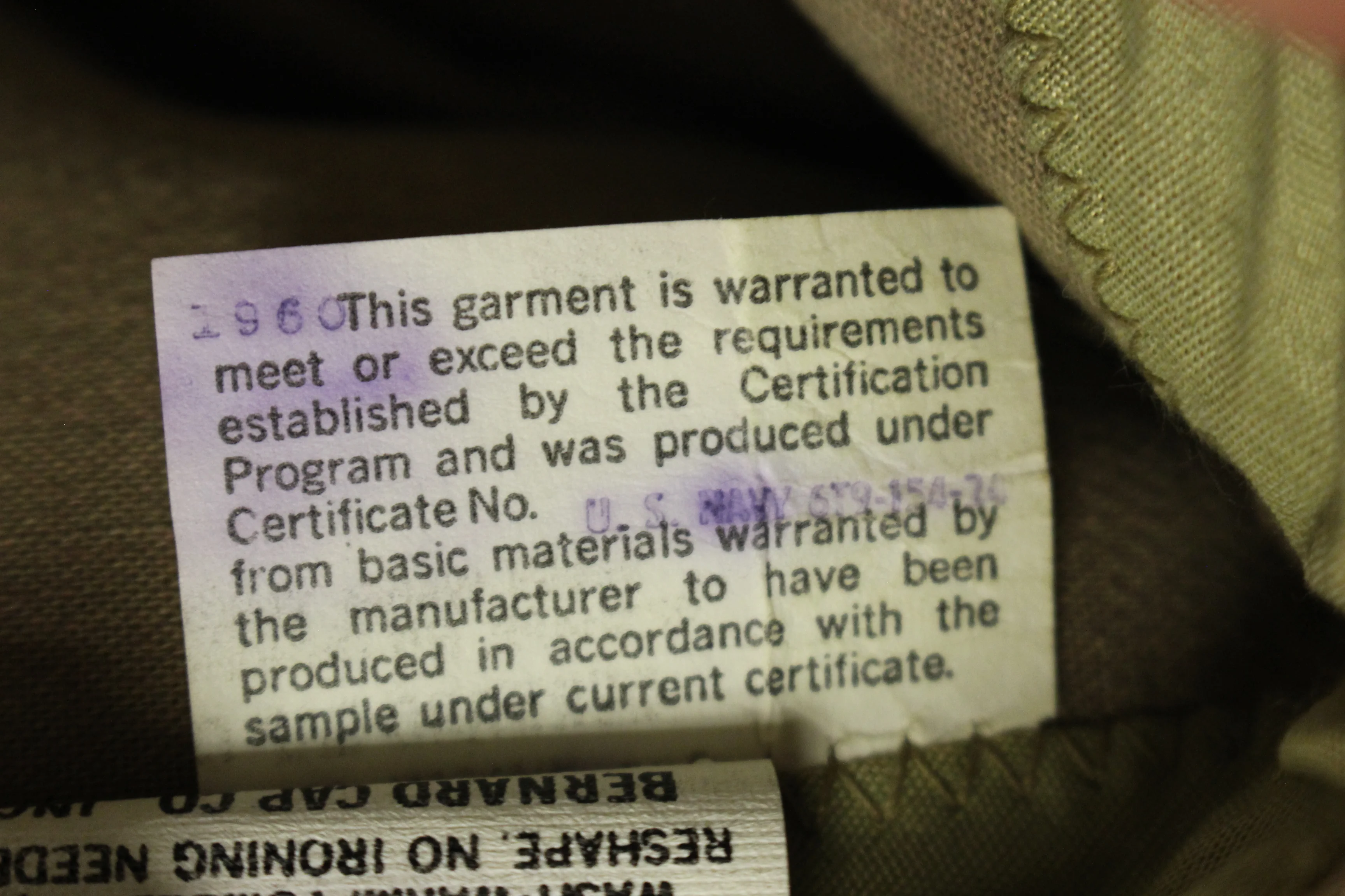 Bernard Made Snap Cap Beret Hat Medium Size 7 - Used - Image 4