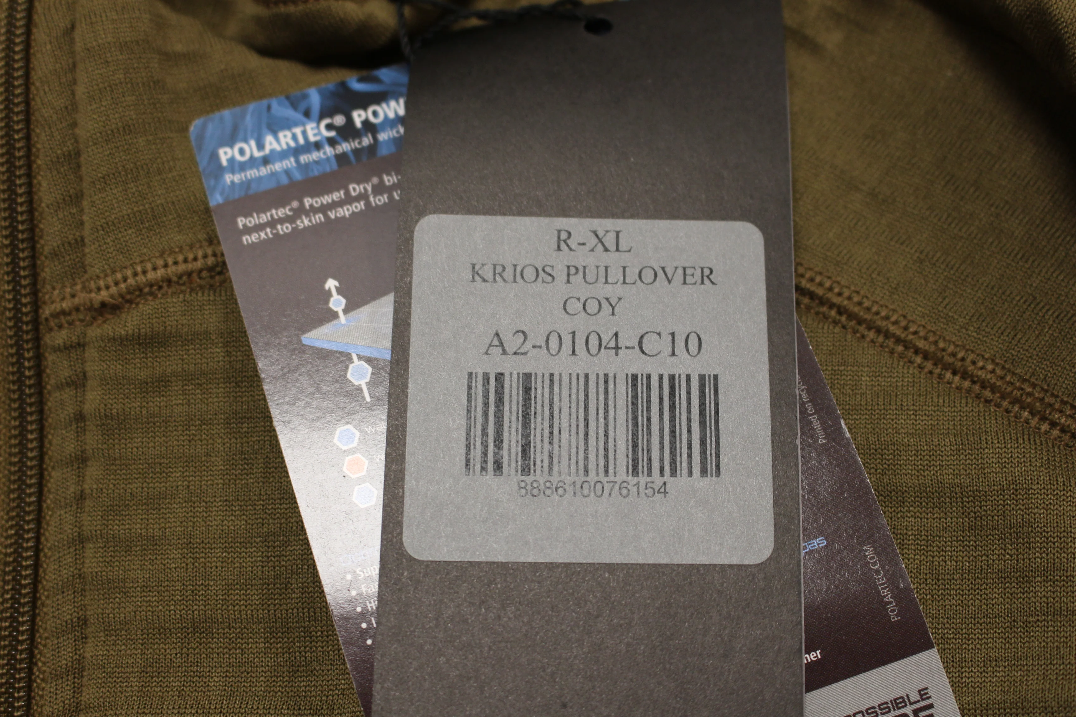 Beyond A2 Krios Pullover - X-Large - Coyote - New - Image 3
