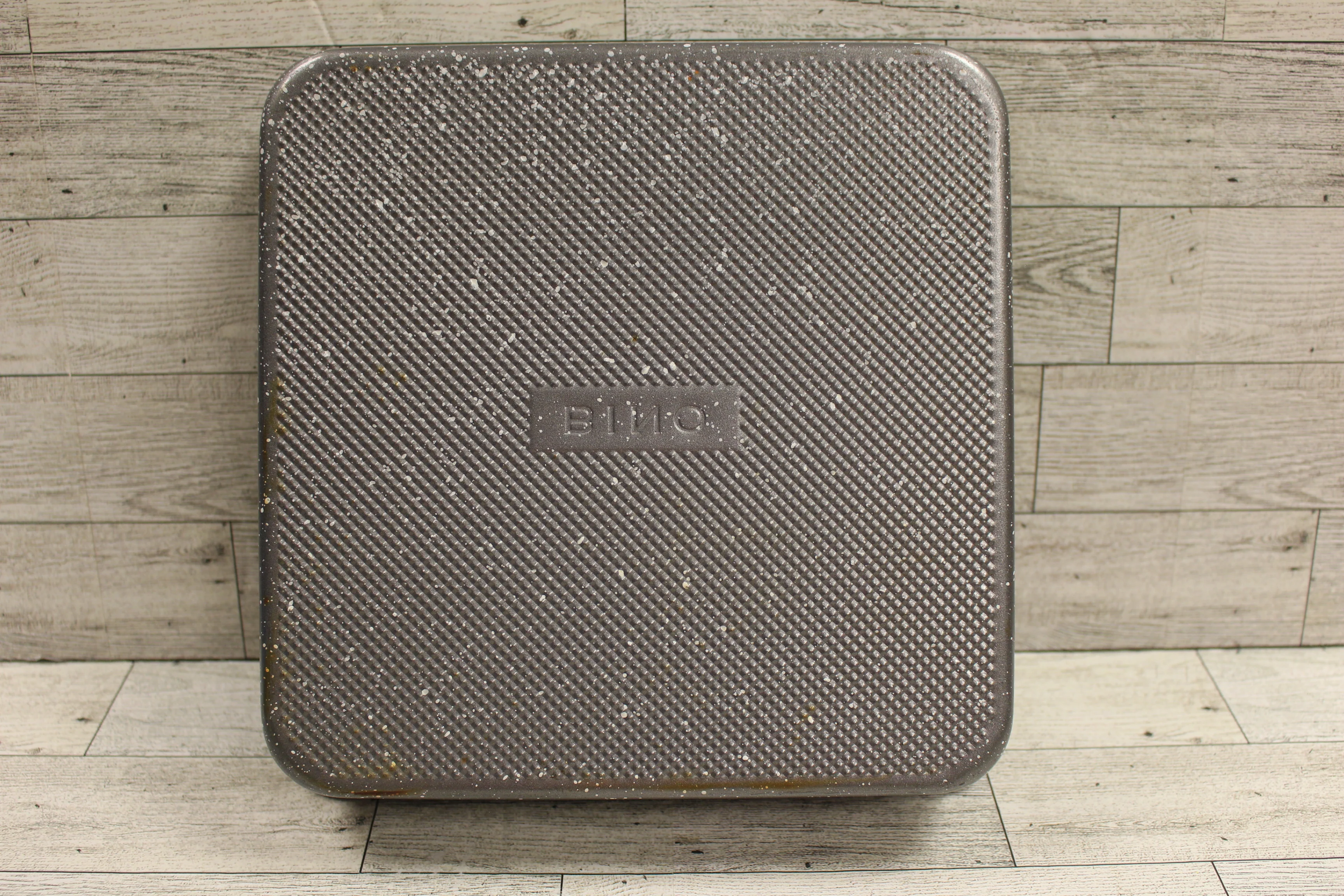 BINO Bakeware Nonstick Baking Pan - 8x8 - Speckled Gunmetal - Used - Image 3