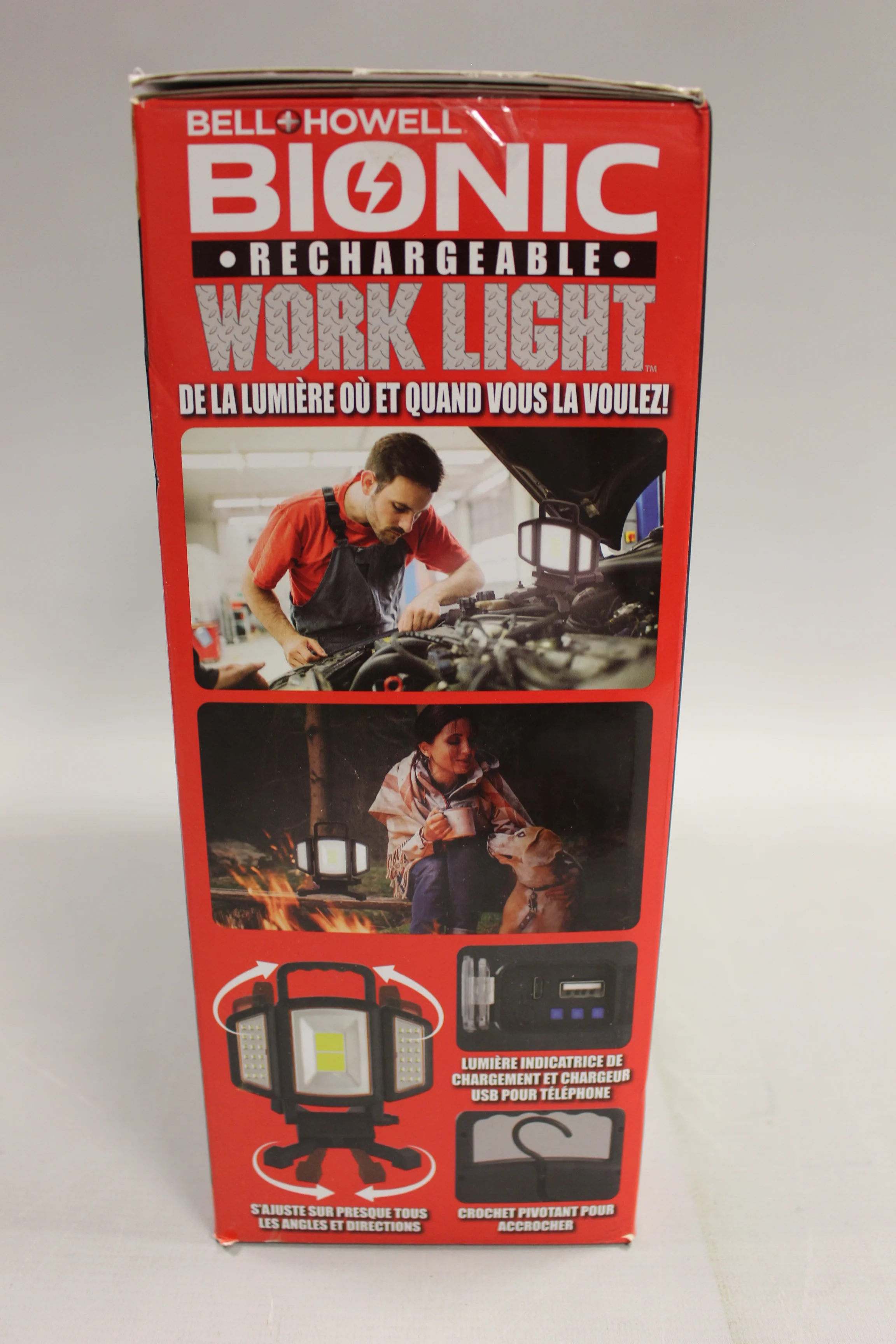 Bionic Rechargeable Work Light - 1500 Lumens - Used - Image 2