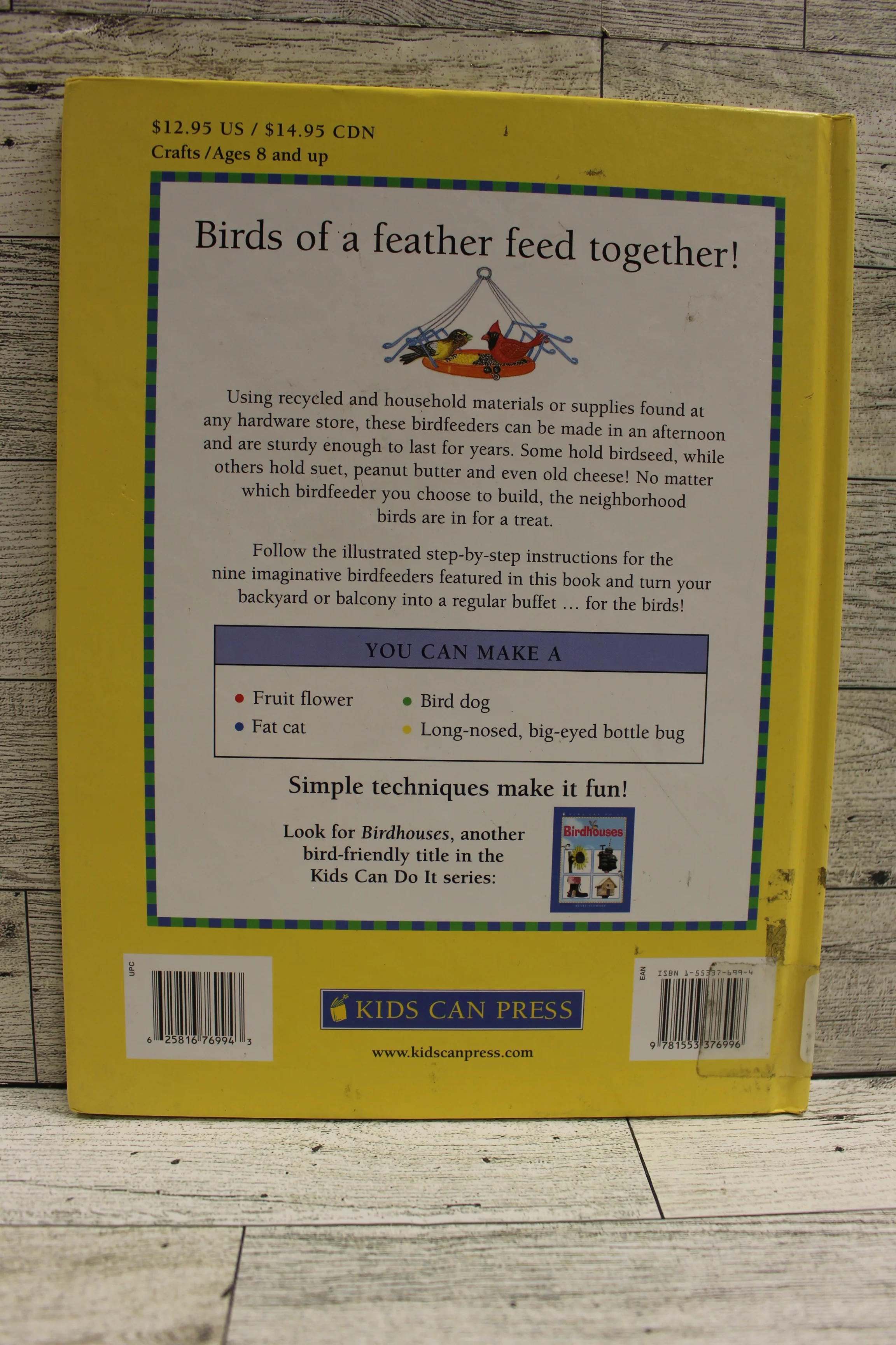 Birdfeeders - Kids Can Do It - By Renee Schwarz - Used - Image 2