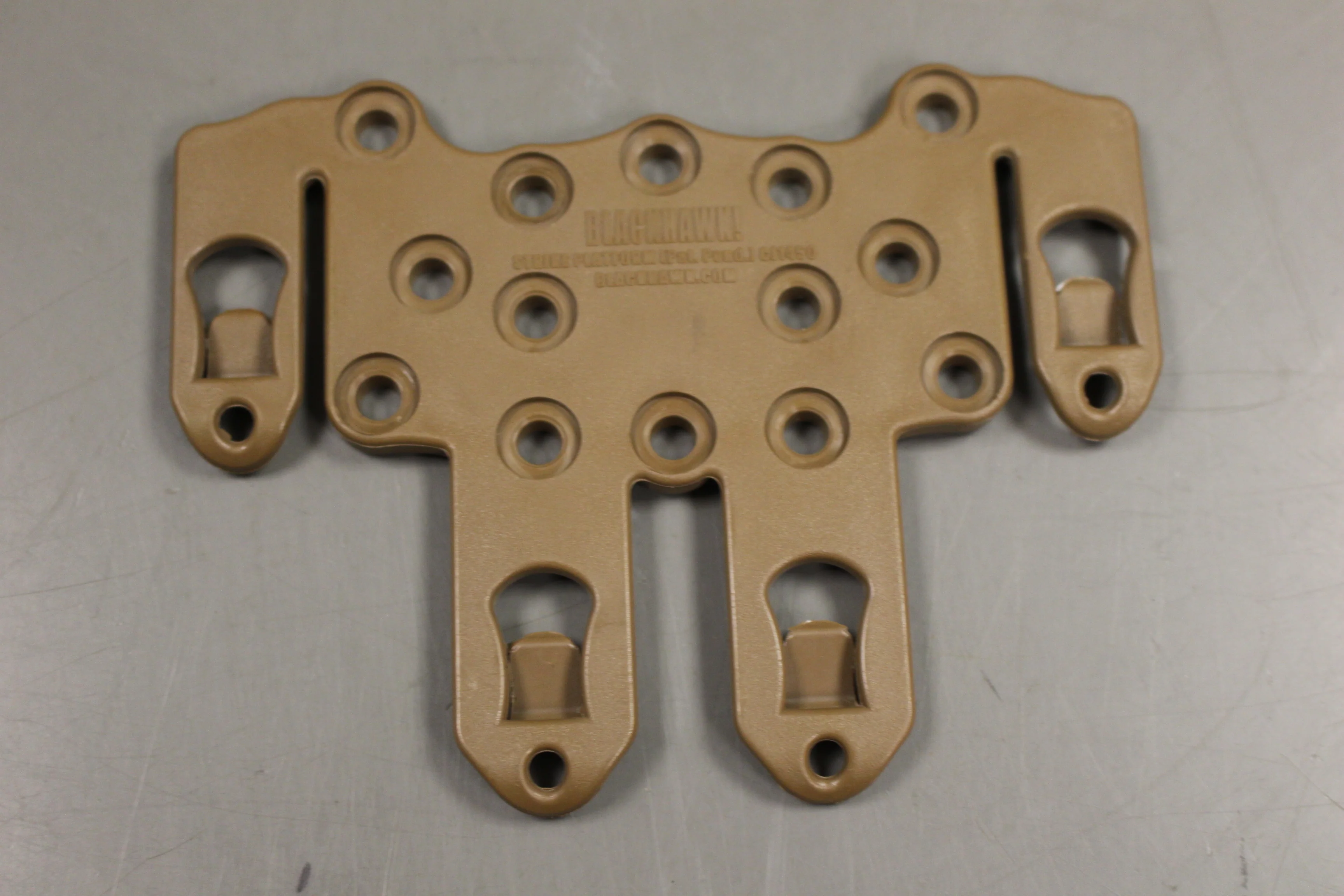 BlackHawk! Serpa Strike CQC Holster Molle Platform - Coyote Brown - CJ1450 -Used