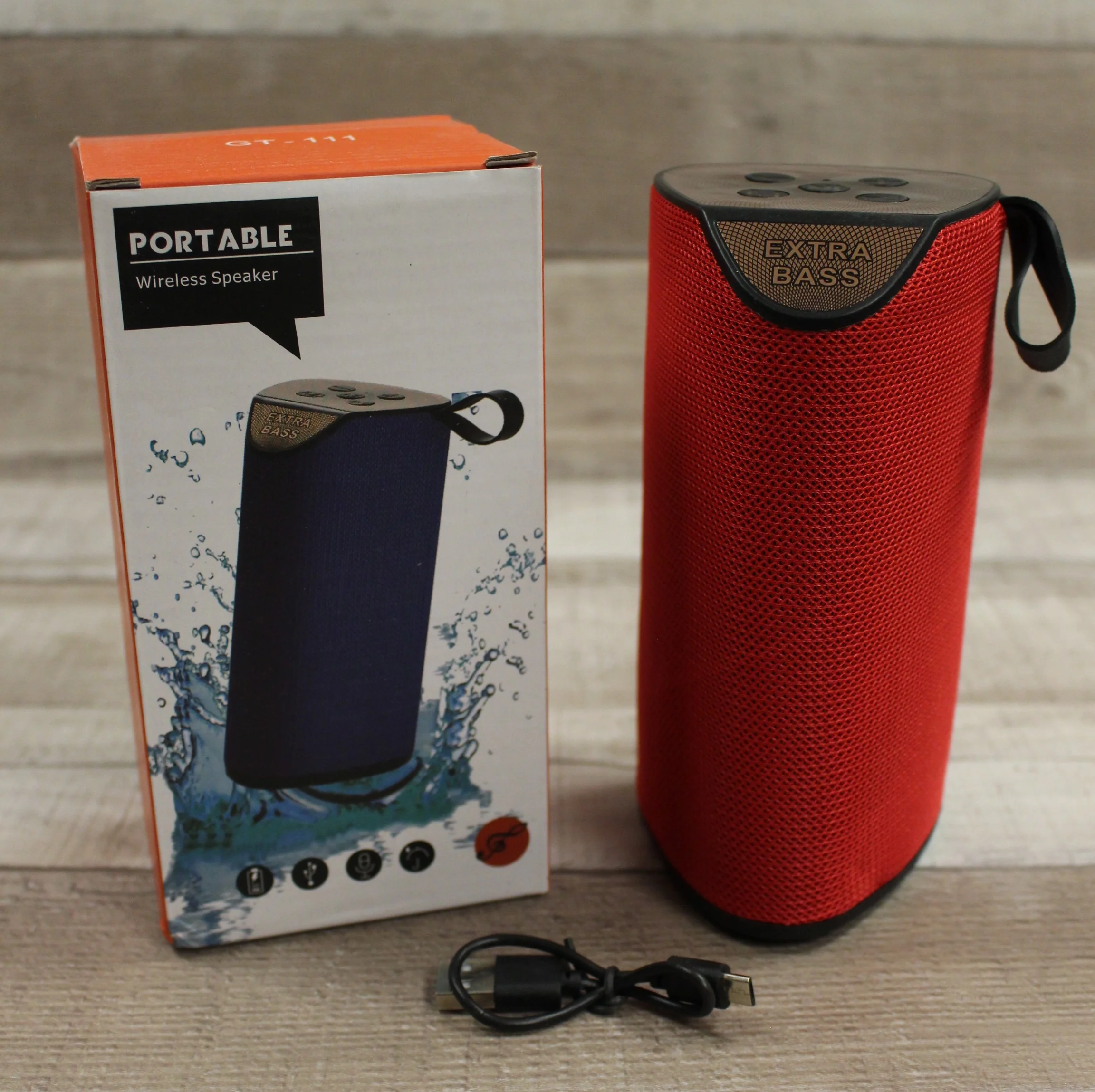 Bluetooth Portable Wireless Speaker - GT-111 - Various Colors - New - Image 6