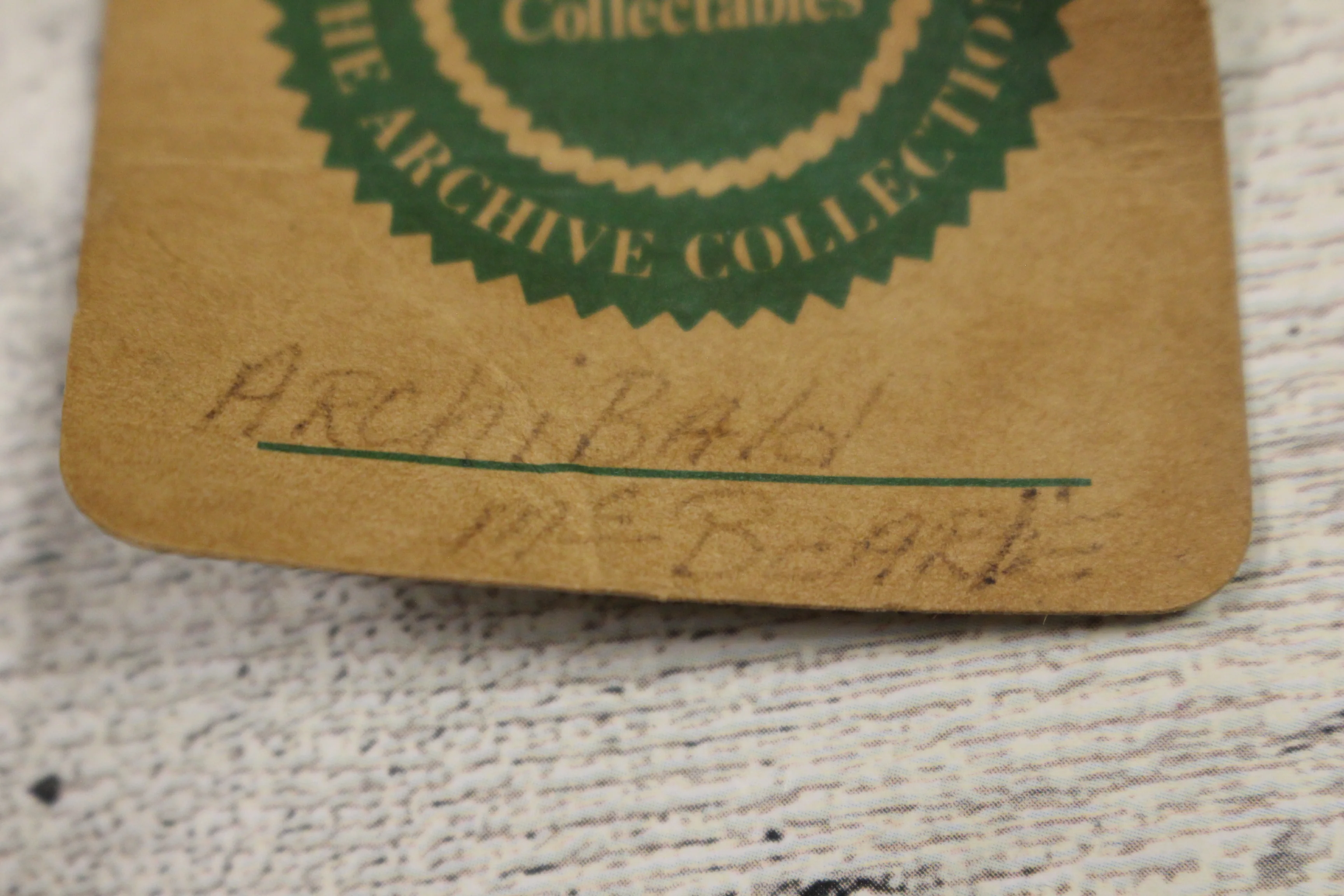 Boyds Bear Archibald McBearlie Plush with Tag - Used - Image 8
