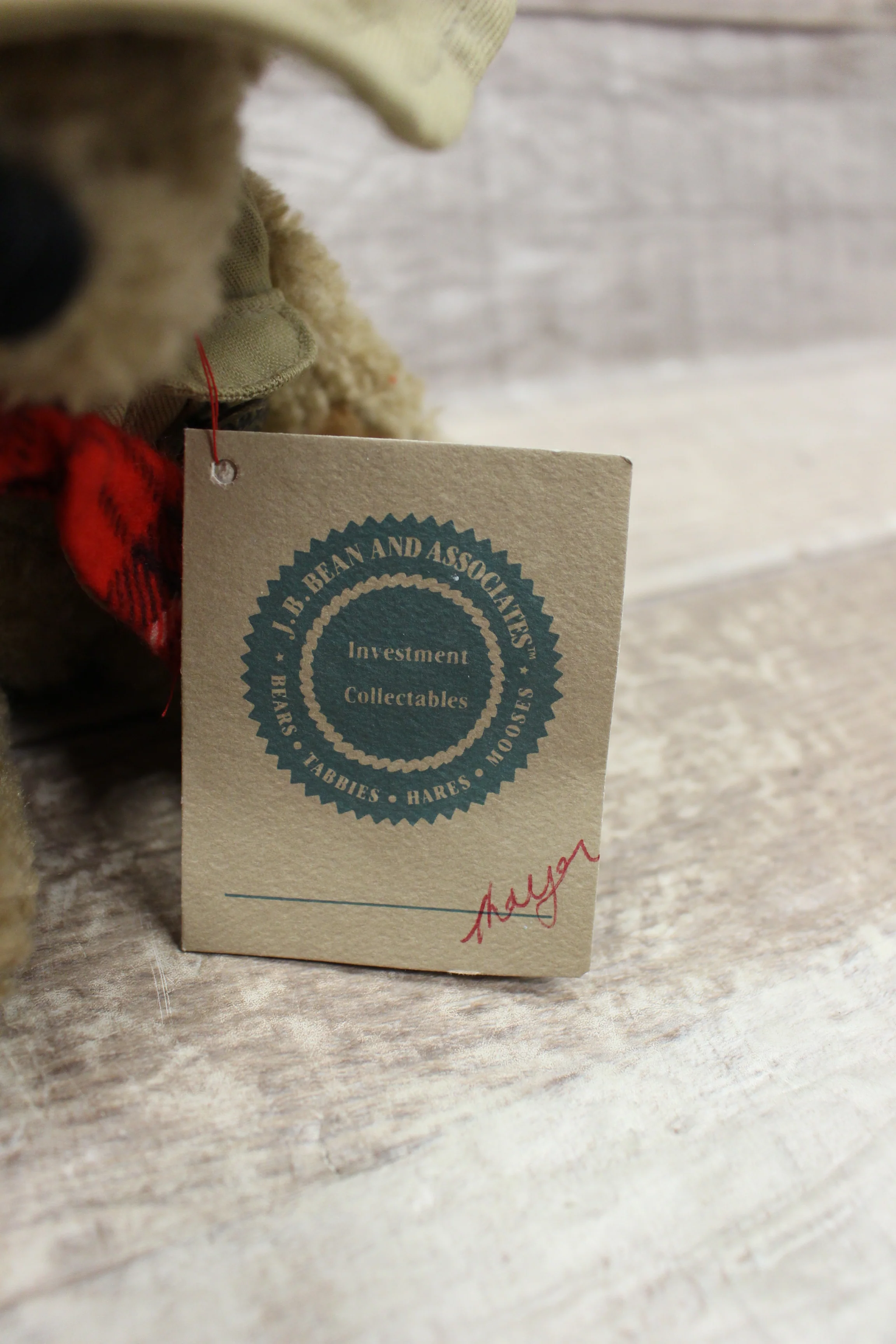 Boyd's Bears and Friends Fisherman Stuffed Bear -New - Image 3